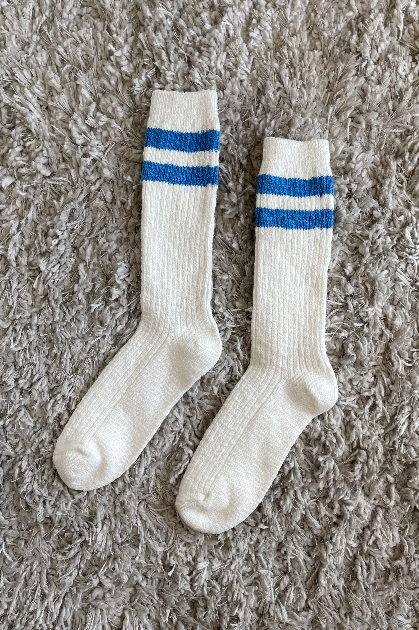 Cottage Varsity Socks - White Varsity sold by Le Bon Shoppe product image thumbnail 3