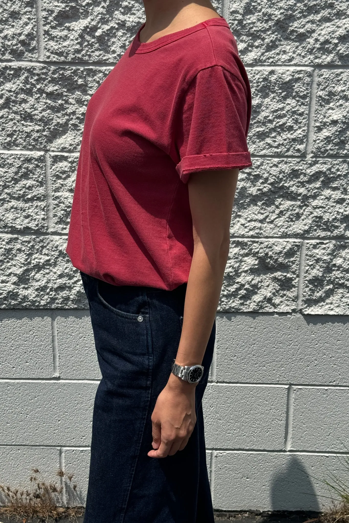 Vintage Boy Tee (Organic Cotton) - Crayon Red sold by Le Bon Shoppe product image thumbnail 3