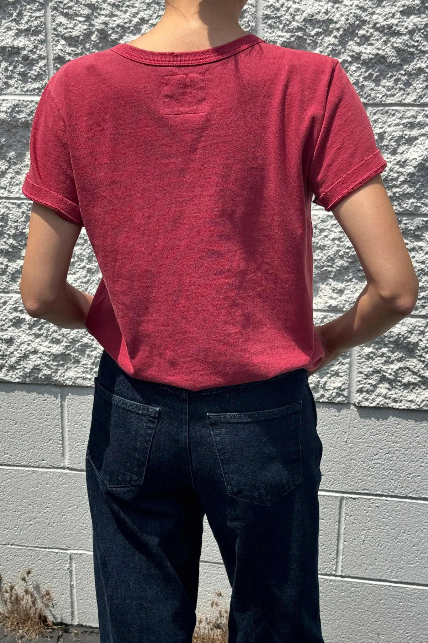 Vintage Boy Tee (Organic Cotton) - Crayon Red sold by Le Bon Shoppe product image thumbnail 2