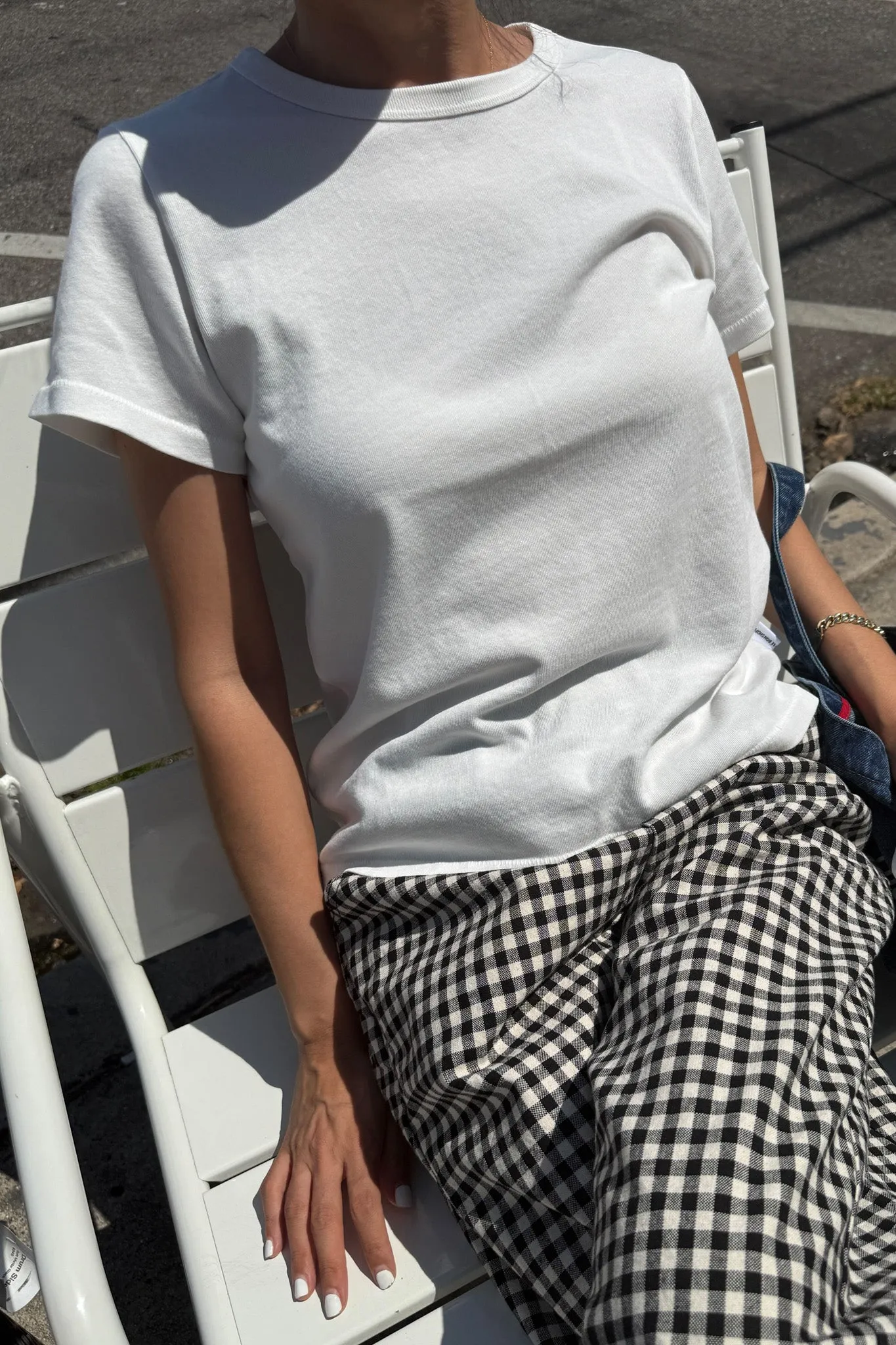 The Go-To Tee - Vintage White sold by Le Bon Shoppe product image thumbnail 2