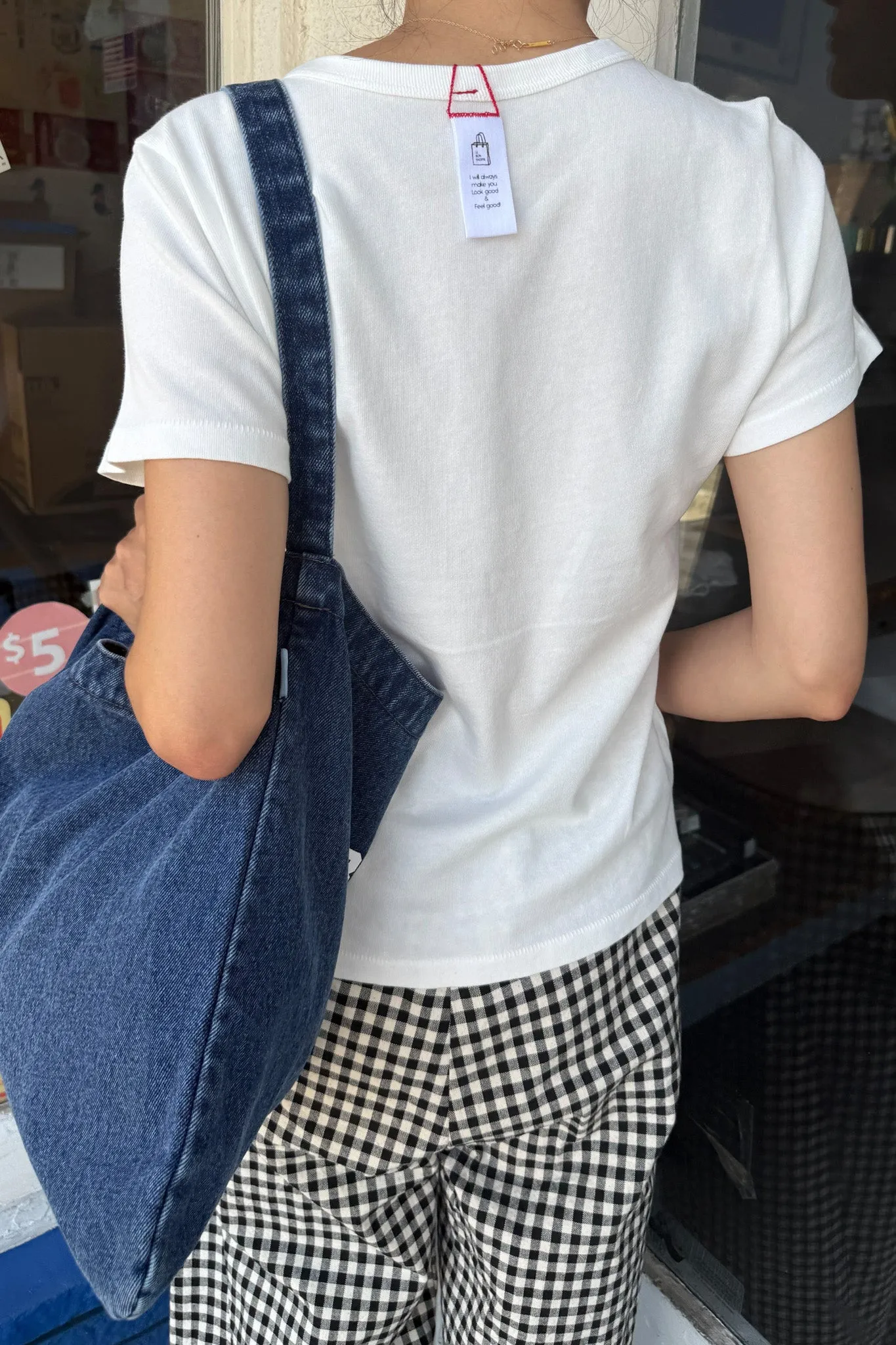 The Go-To Tee - Vintage White sold by Le Bon Shoppe product image thumbnail 3