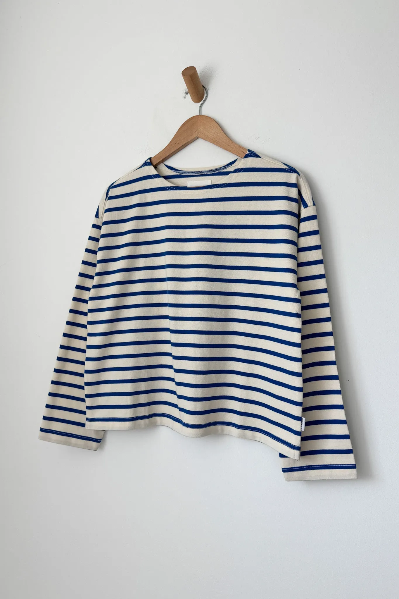 Sailor Top - Blue Stripe On Cream sold by Le Bon Shoppe product image thumbnail 5
