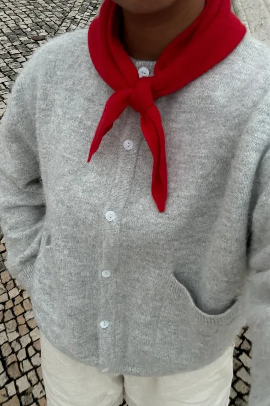 Cashmere Bandana - Red sold by Le Bon Shoppe