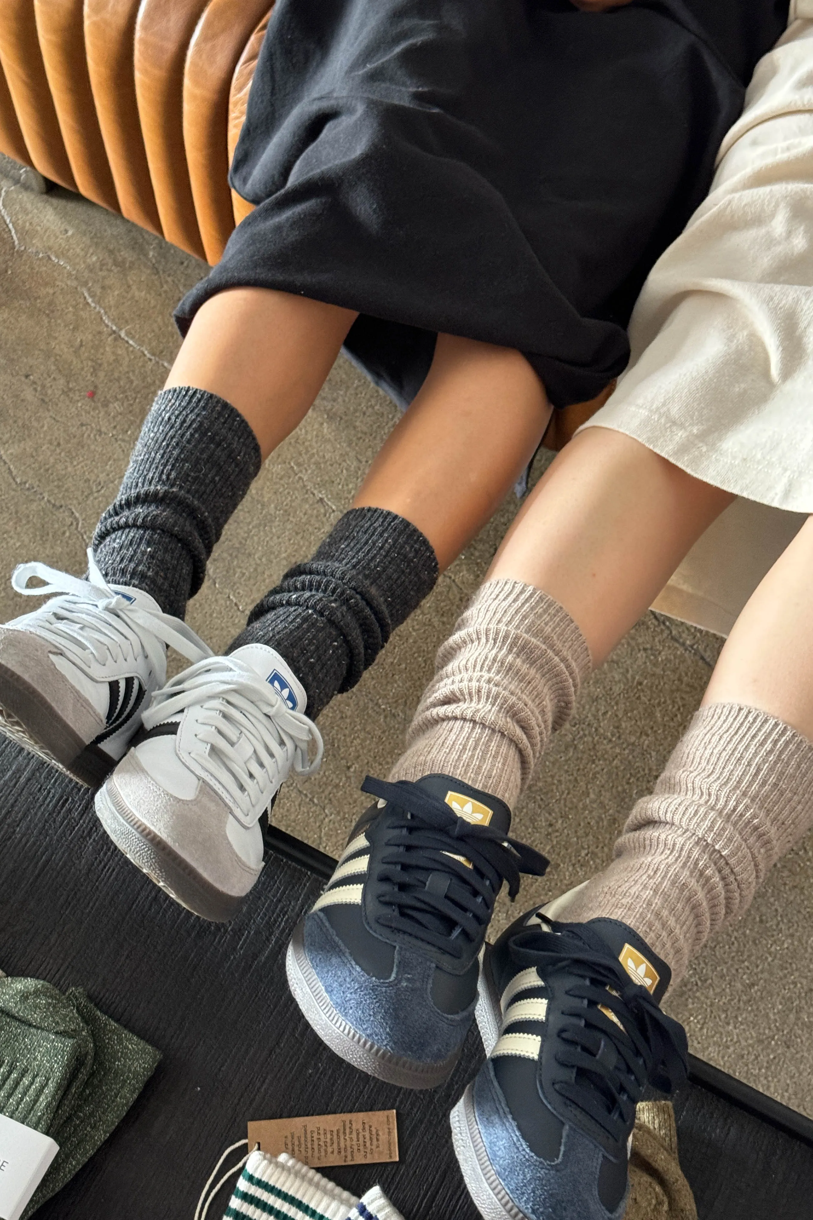 Snow Socks - Tan sold by Le Bon Shoppe product image thumbnail 4