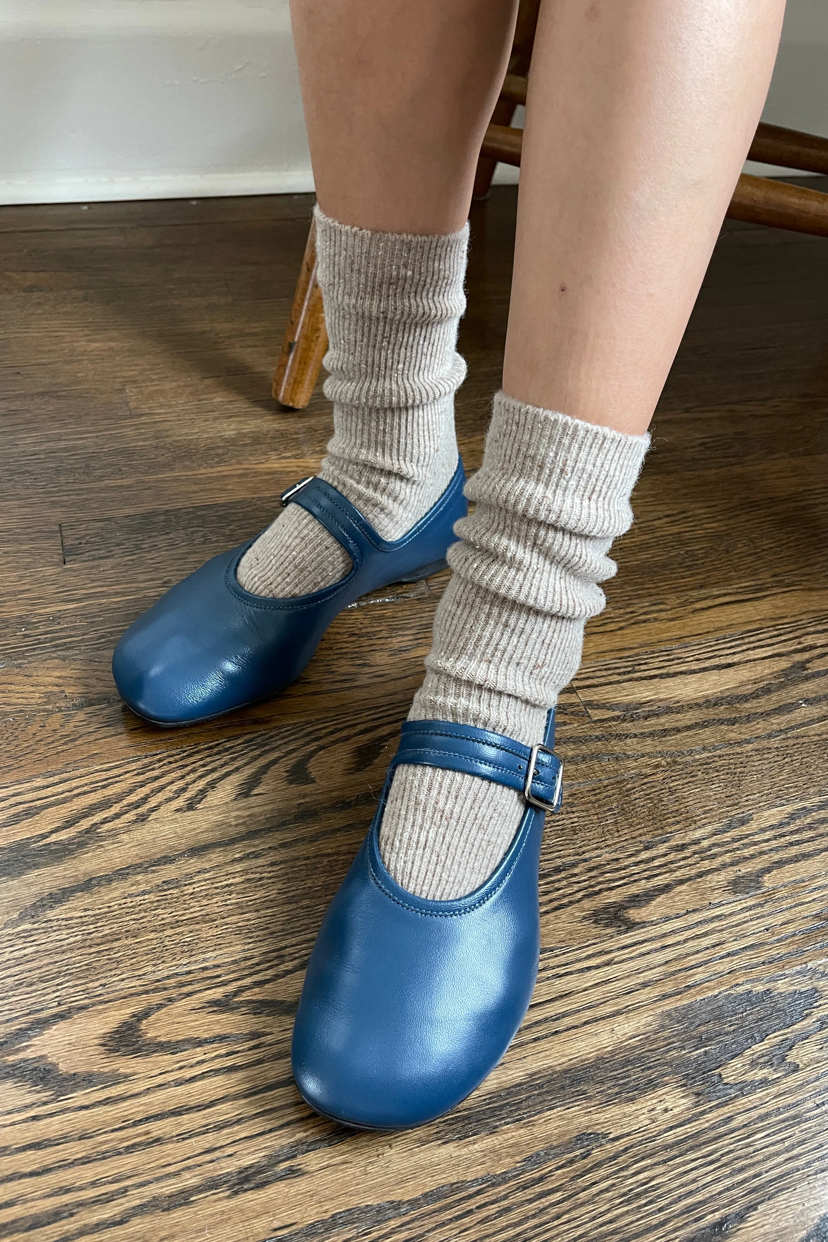 Snow Socks - Tan sold by Le Bon Shoppe product image thumbnail 2