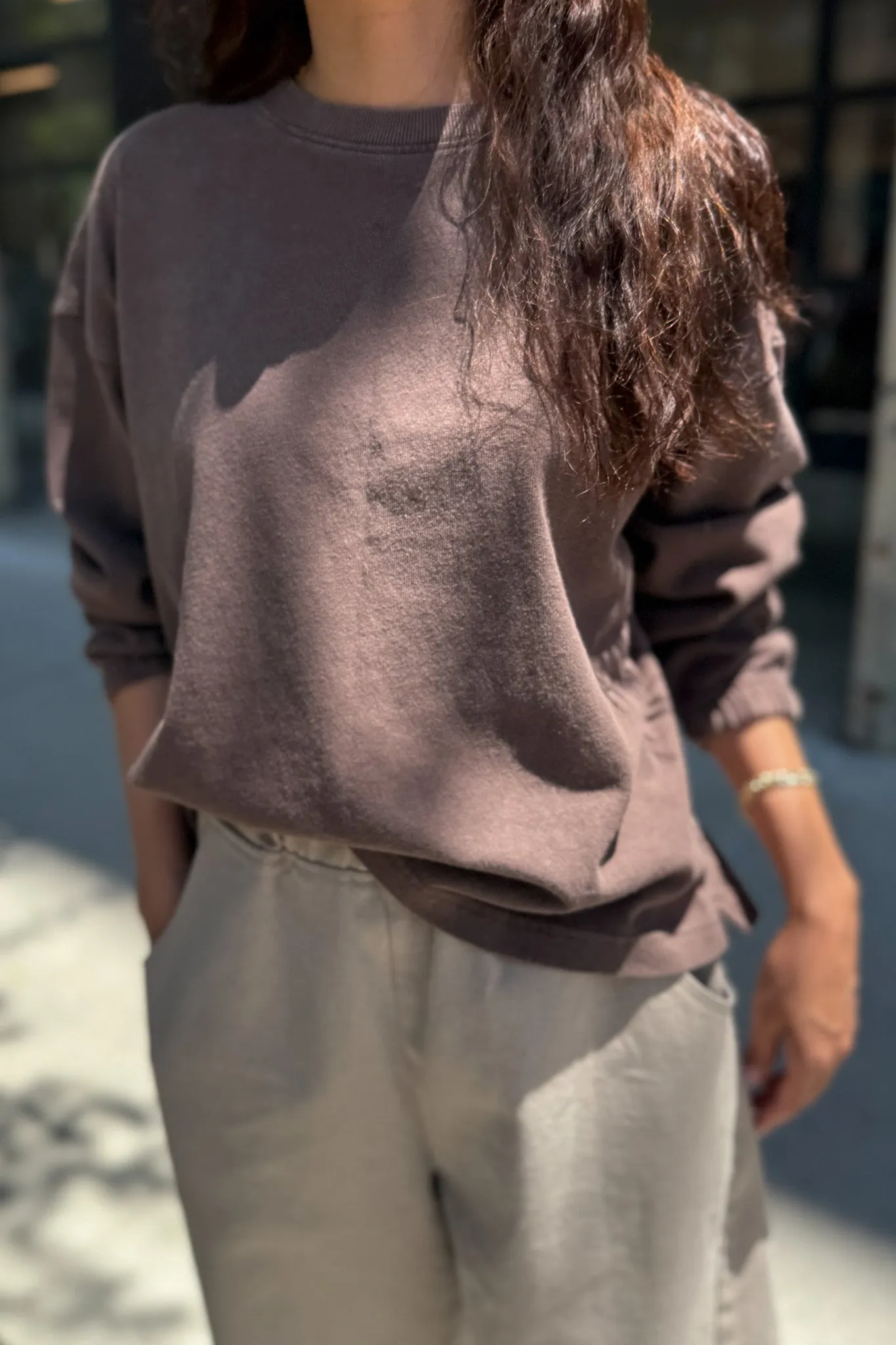 Naturelle Tee - Chocolate sold by Le Bon Shoppe