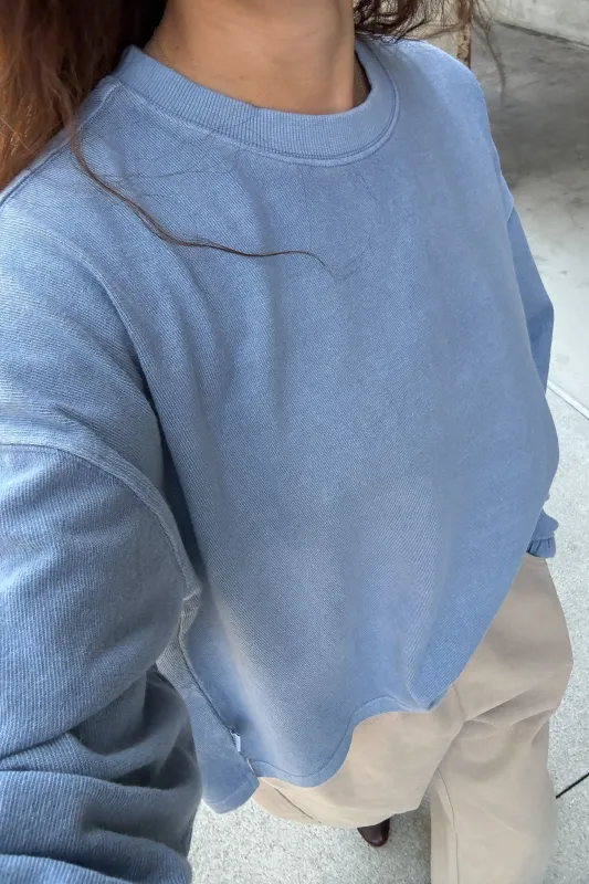 Naturelle Tee - Cornflower sold by Le Bon Shoppe