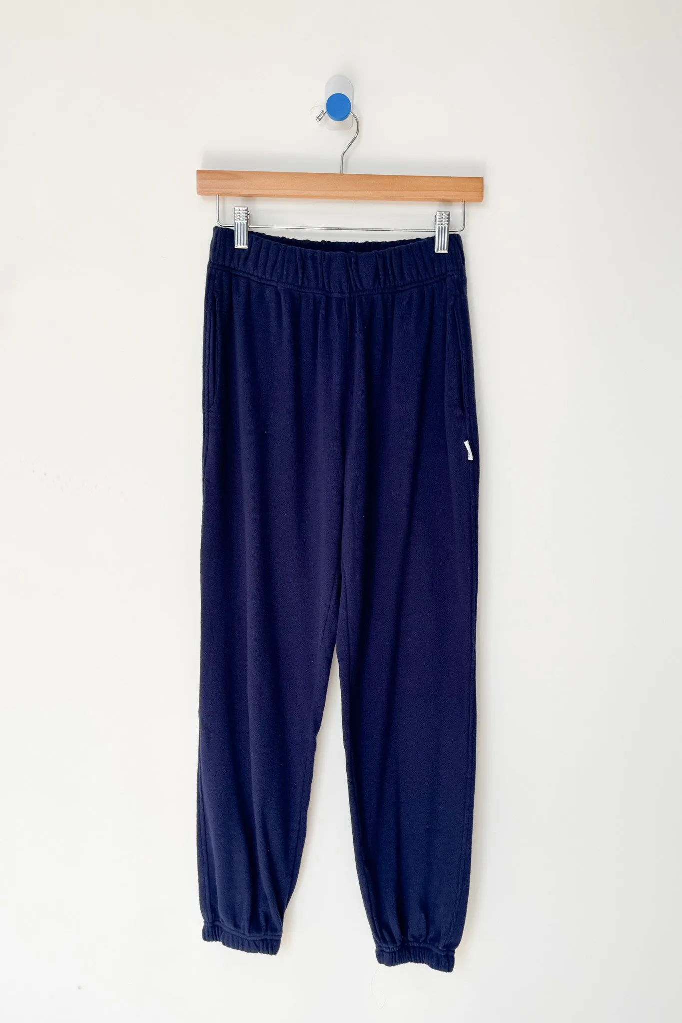 Pointelle Serene Joggers - Navy sold by Le Bon Shoppe product image thumbnail 4