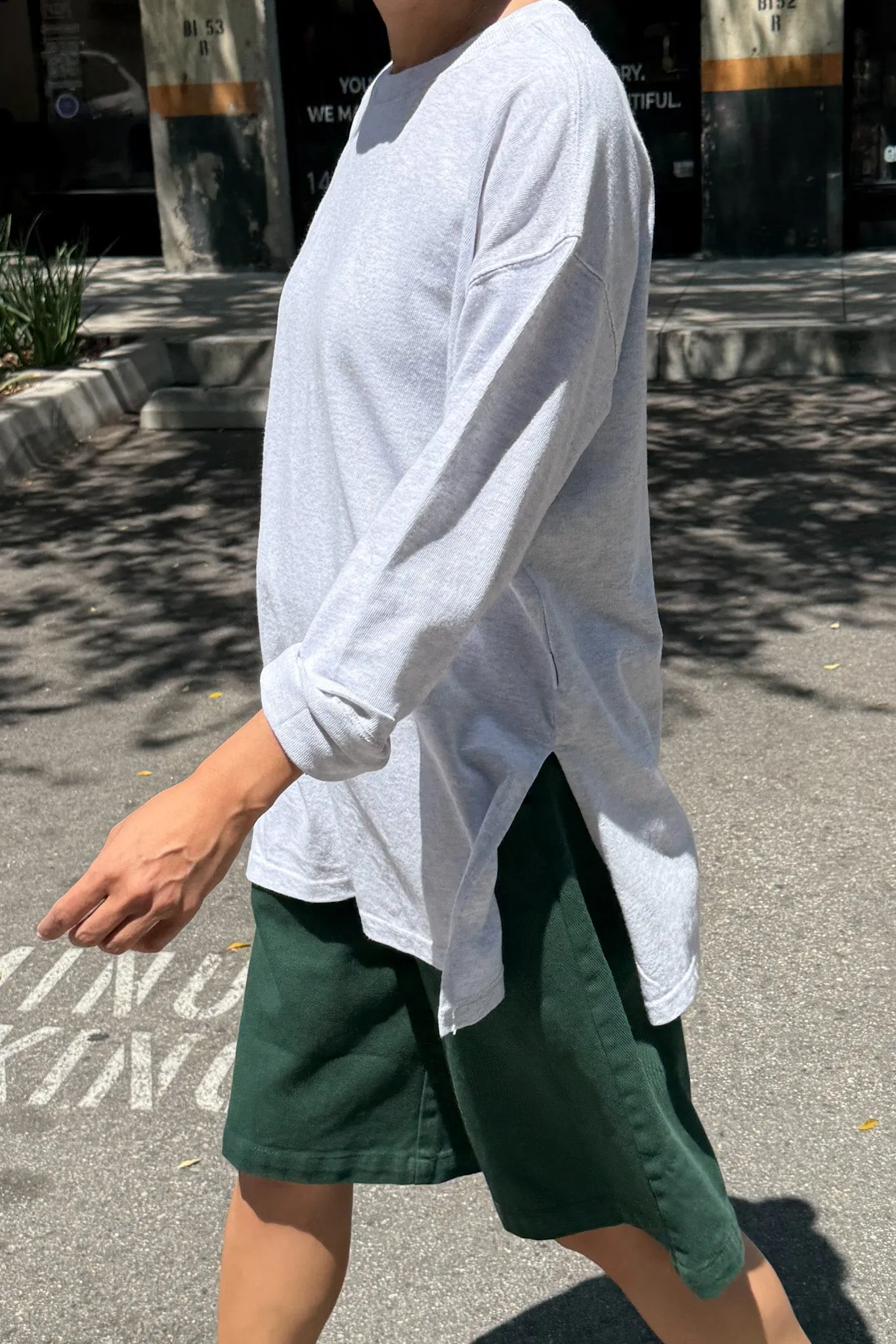 Sunday Tee - Icy Grey sold by Le Bon Shoppe product image thumbnail 2