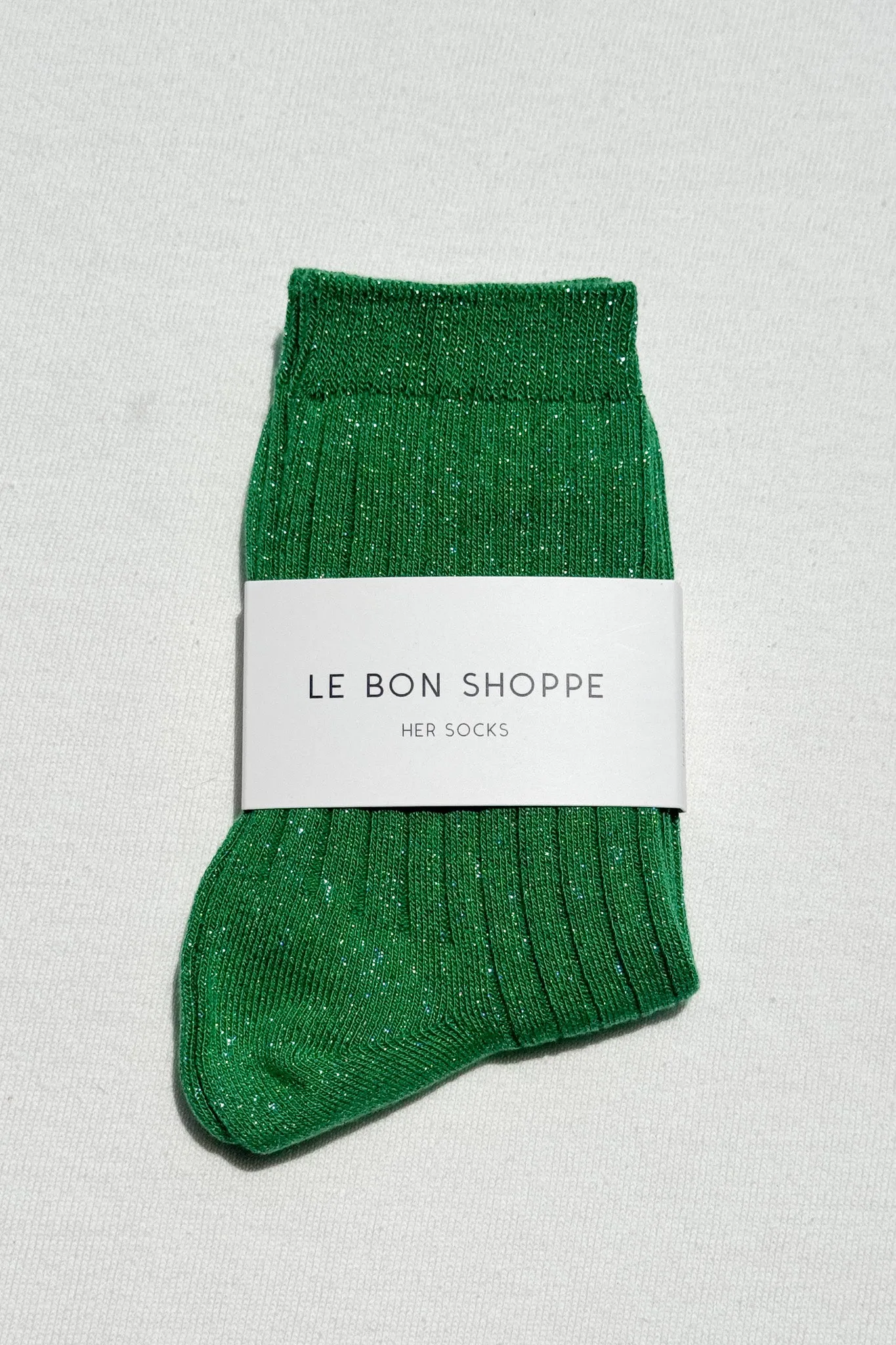 Her Socks (Glitter) - Emerald Glitter sold by Le Bon Shoppe product image thumbnail 3