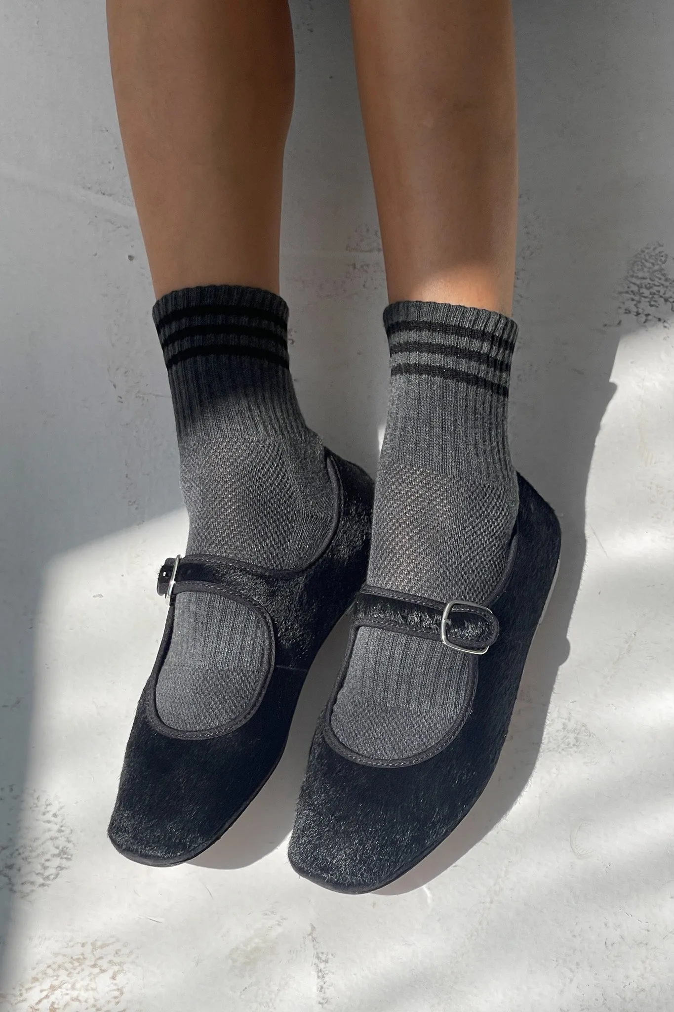 Girlfriend Socks - Soot sold by Le Bon Shoppe product image thumbnail 3