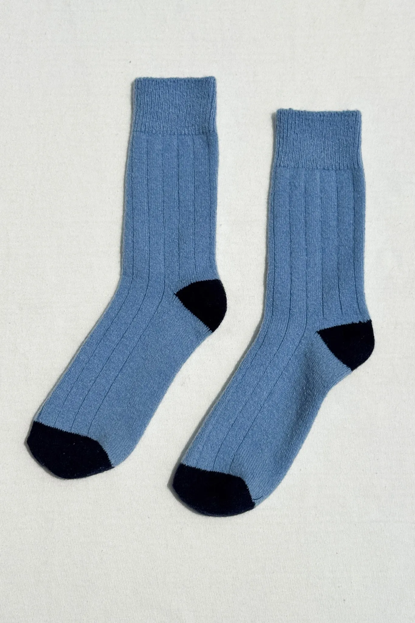 Classic Cashmere Socks - Bluebell sold by Le Bon Shoppe product image thumbnail 5