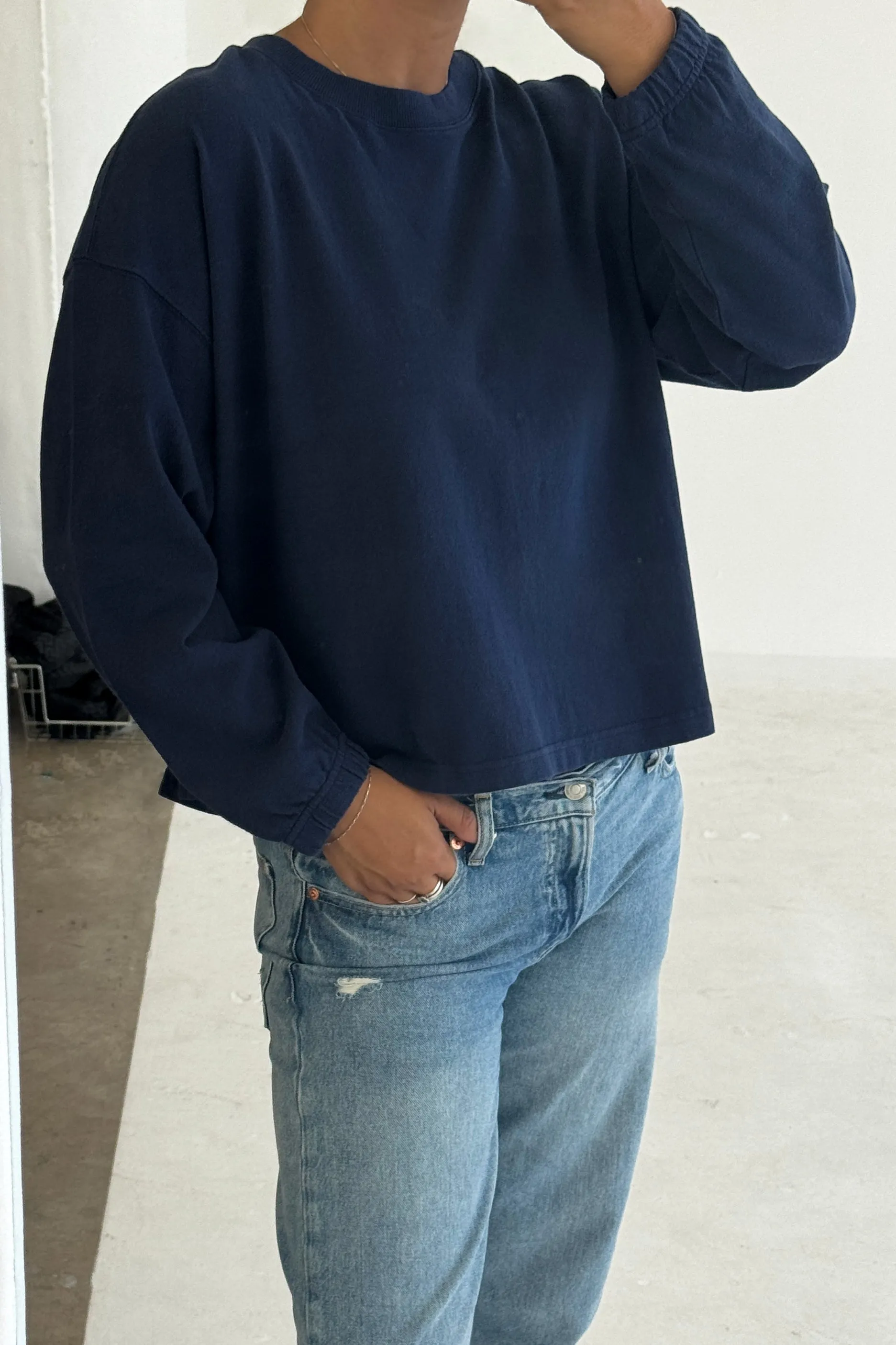 Naturelle Tee - Midnight sold by Le Bon Shoppe product image thumbnail 3