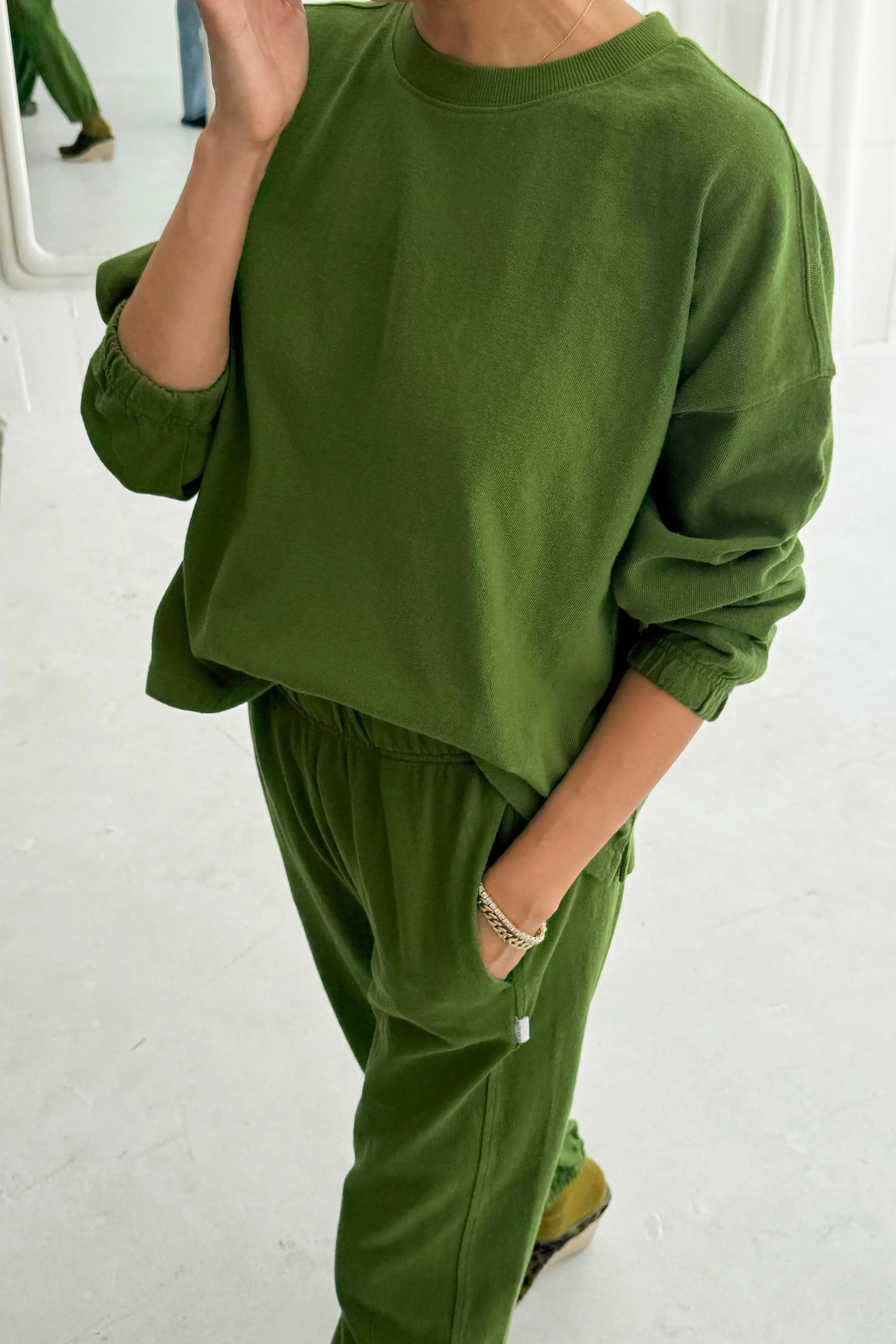 Naturelle Tee - Collard Green sold by Le Bon Shoppe product image thumbnail 3