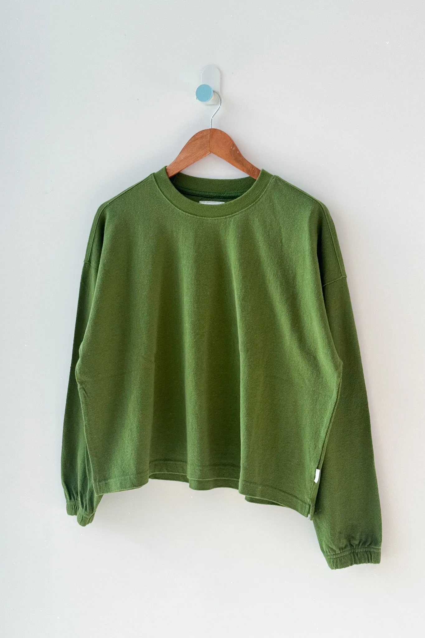 Naturelle Tee - Collard Green sold by Le Bon Shoppe product image thumbnail 4