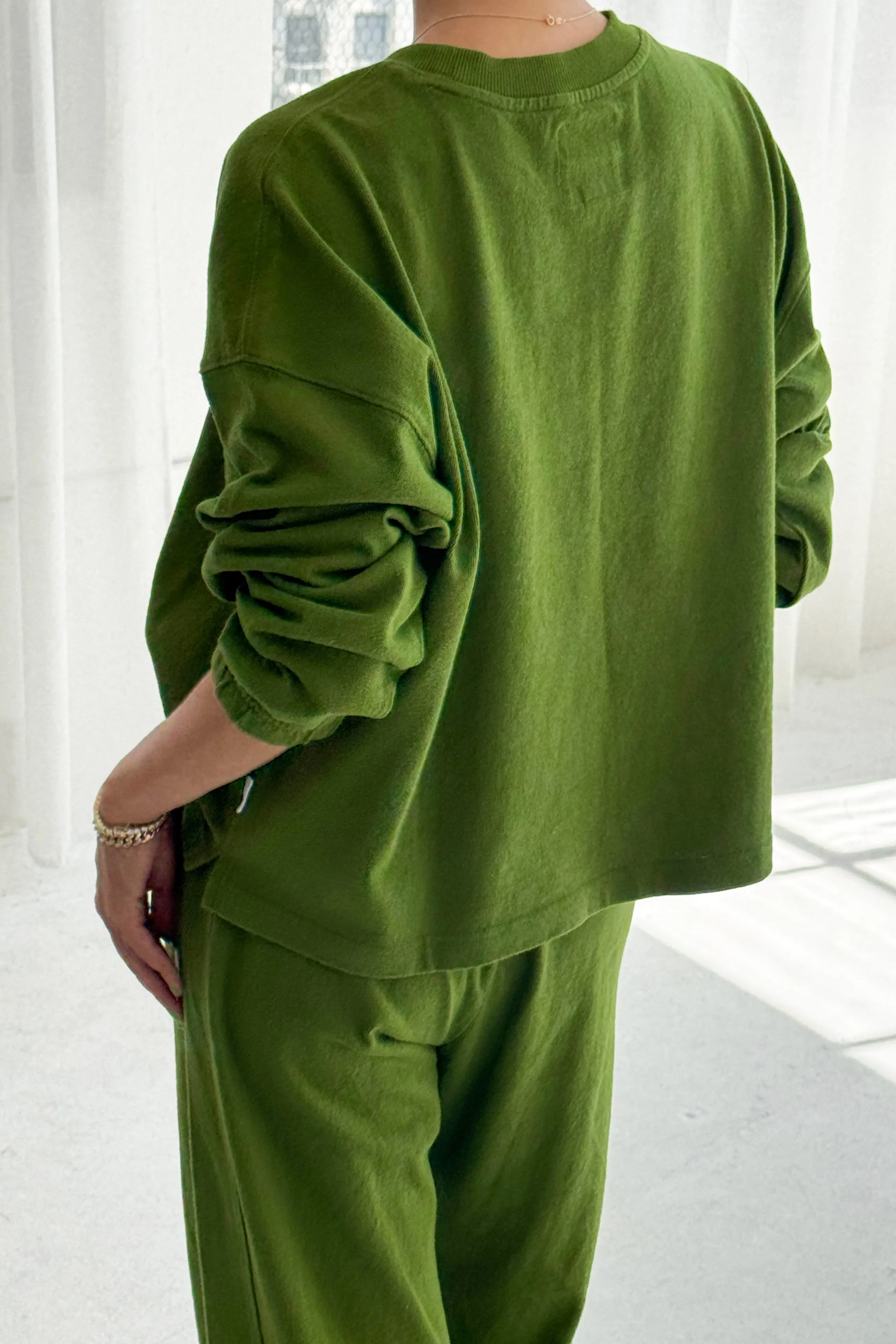 Naturelle Tee - Collard Green sold by Le Bon Shoppe product image thumbnail 2