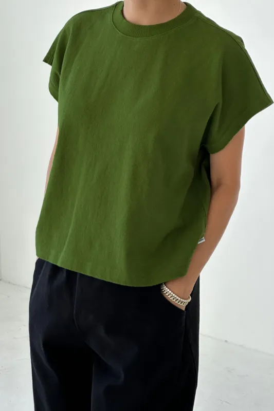 Jeanne Tee - Collard Green sold by Le Bon Shoppe
