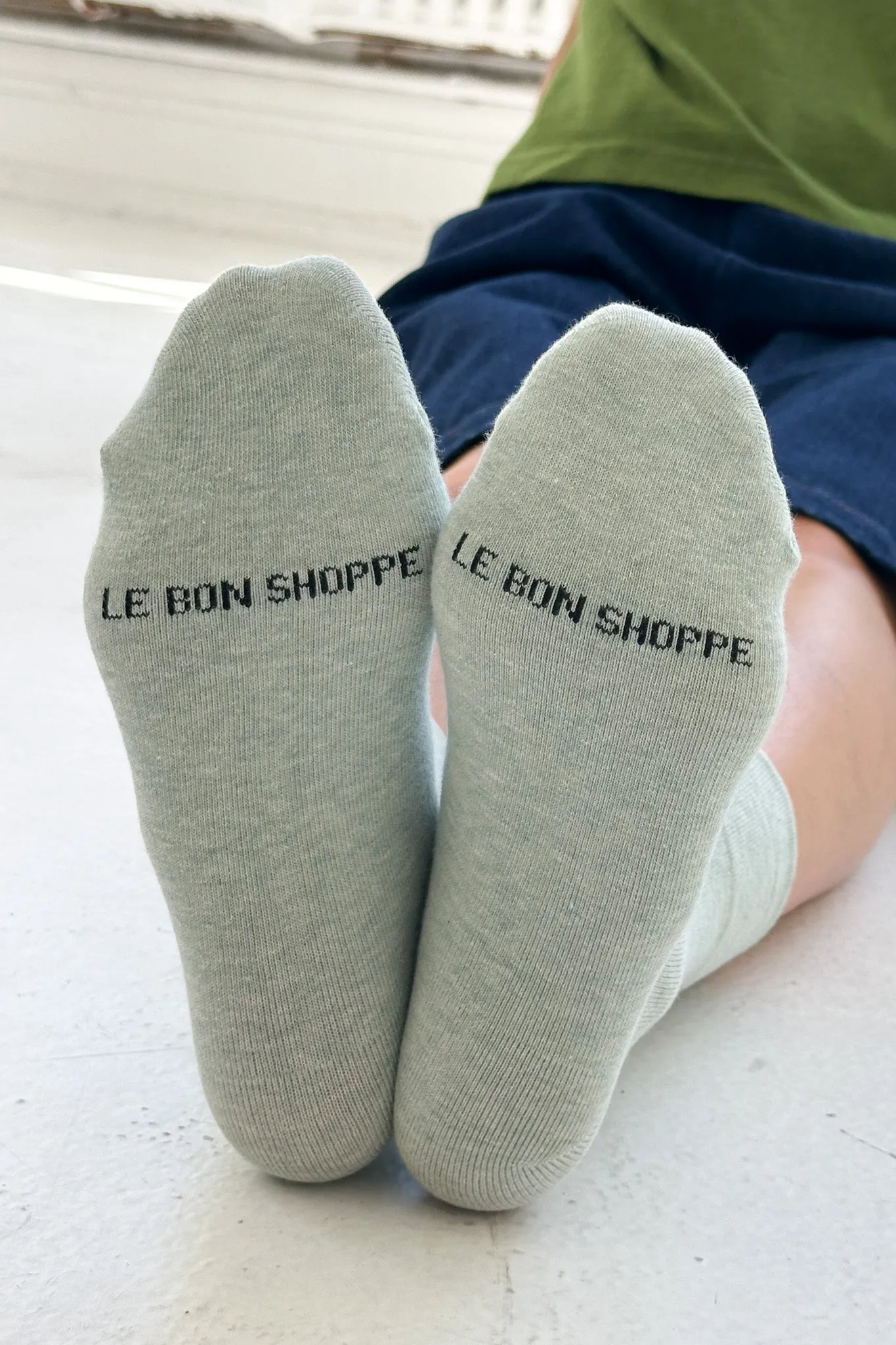 Sneaker Socks - Seafoam sold by Le Bon Shoppe product image thumbnail 3