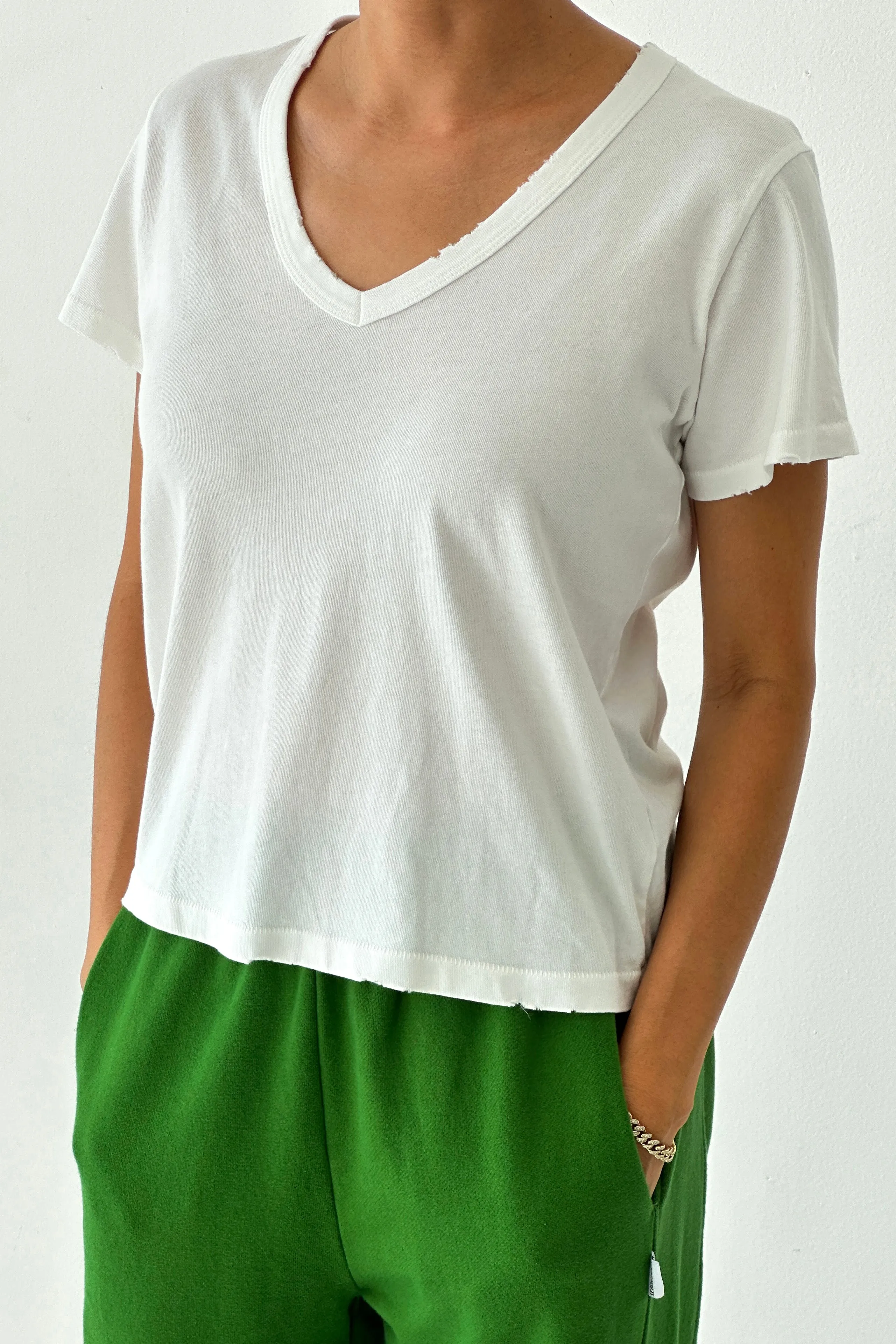 Petite La Vie Tee (Organic Cotton) - Vintage White sold by Le Bon Shoppe