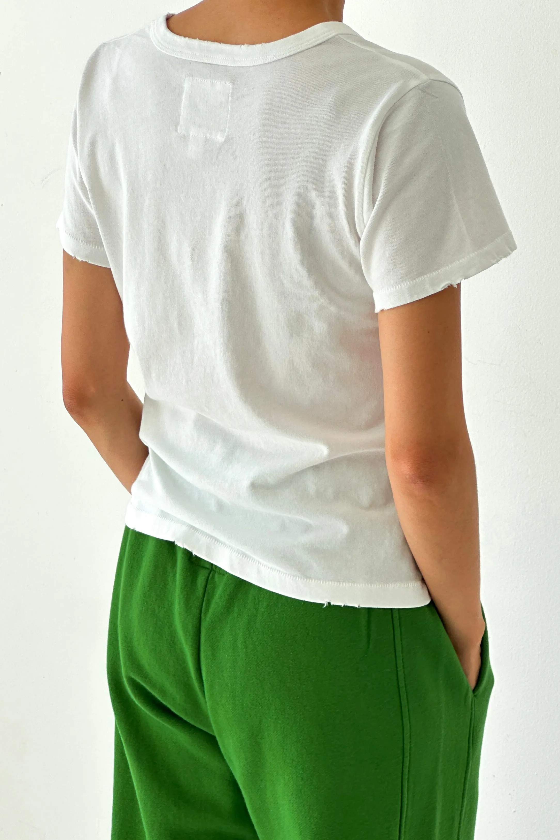 Petite La Vie Tee (Organic Cotton) - Vintage White sold by Le Bon Shoppe product image thumbnail 2