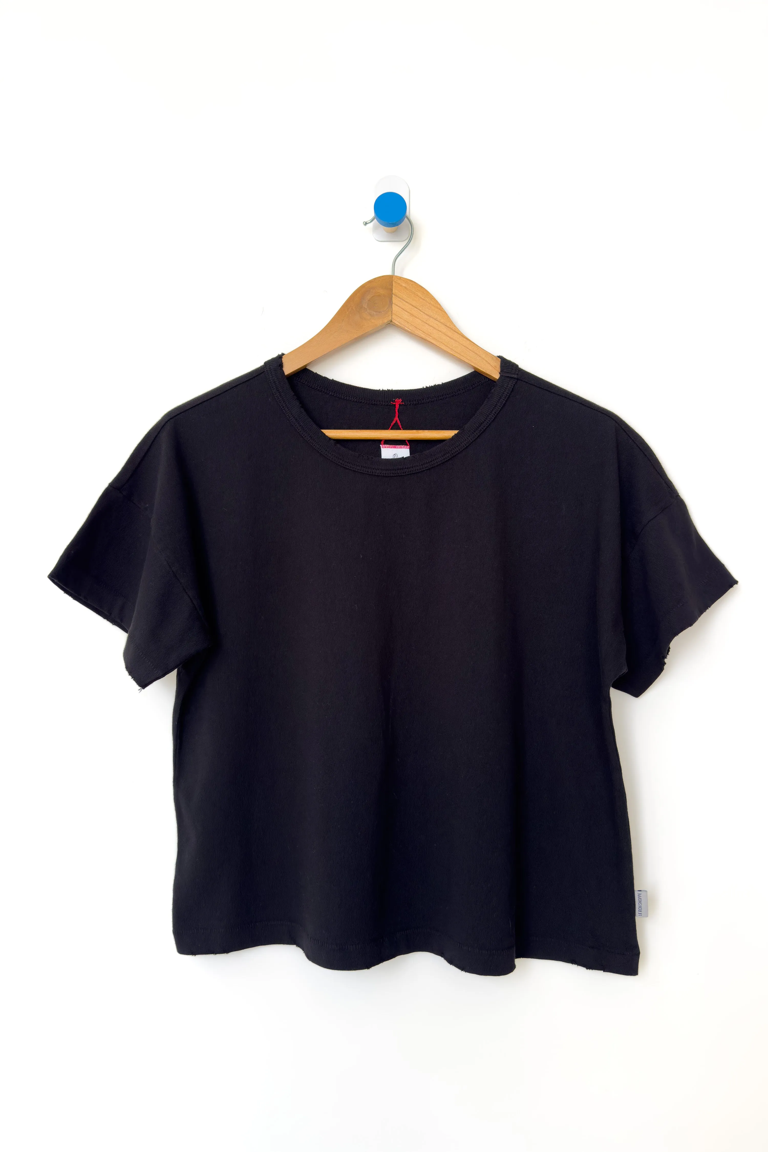 Vintage Fille Tee - True Black sold by Le Bon Shoppe product image thumbnail 3