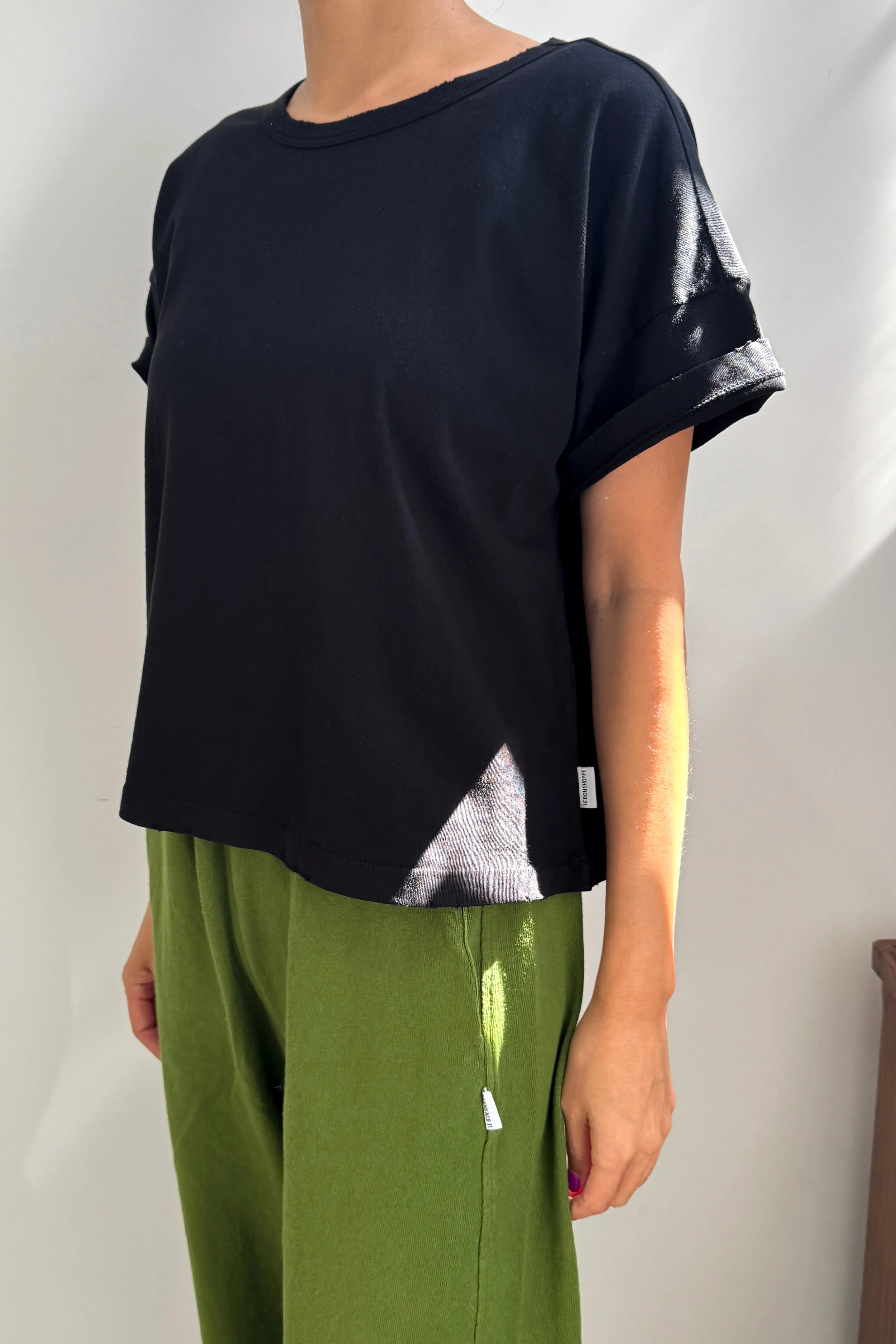 Vintage Fille Tee - True Black sold by Le Bon Shoppe product image thumbnail 2