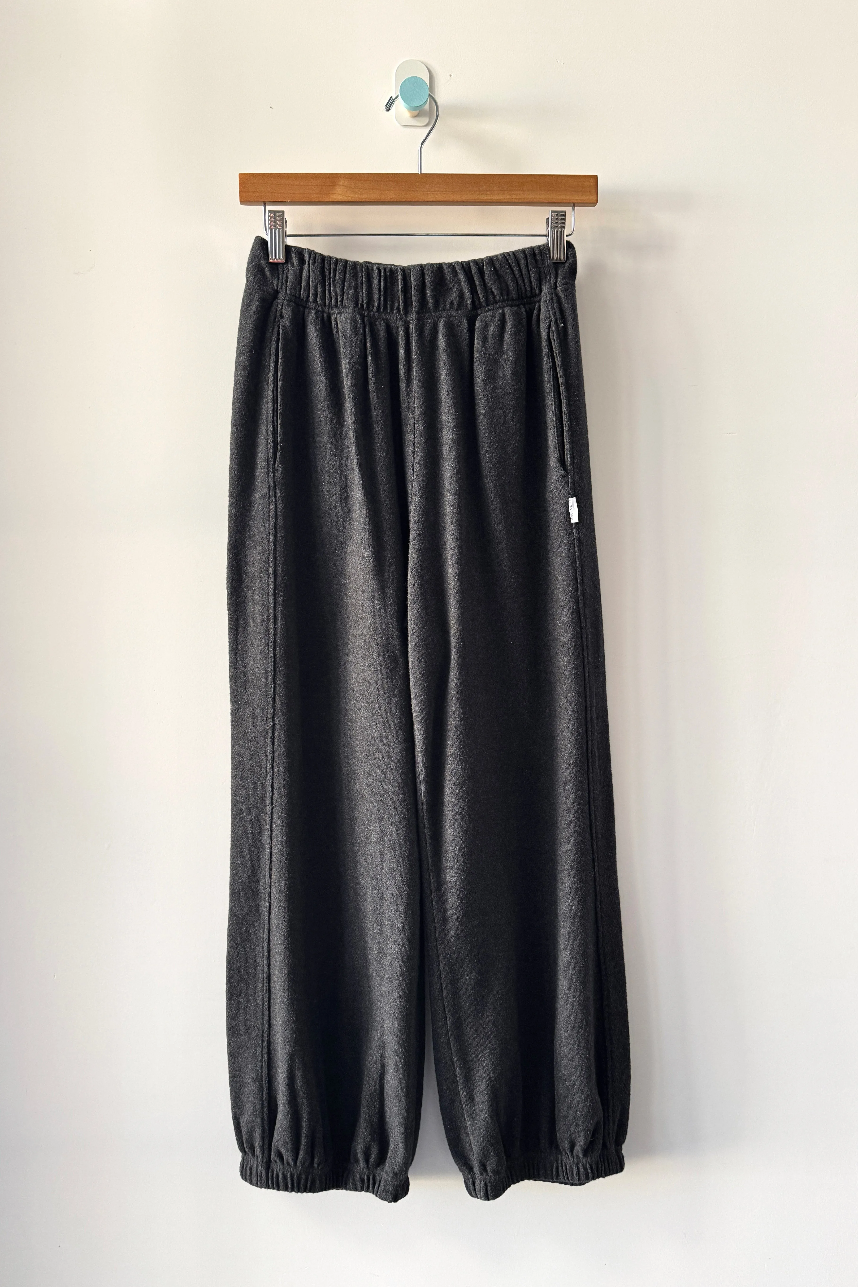 Pointelle Balloon Pants - Charcoal sold by Le Bon Shoppe product image thumbnail 3