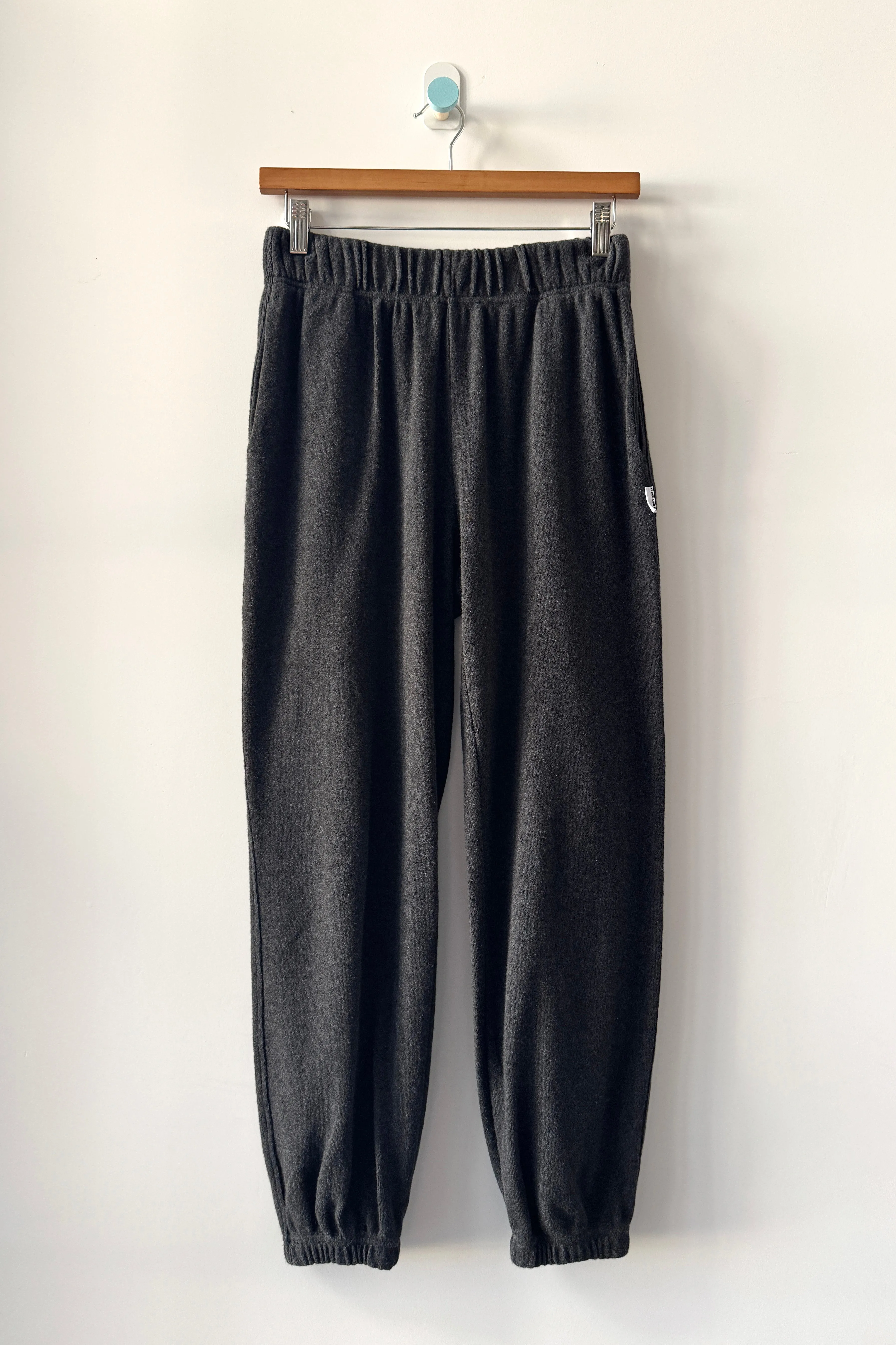 Pointelle Serene Joggers - Charcoal sold by Le Bon Shoppe product image thumbnail 2