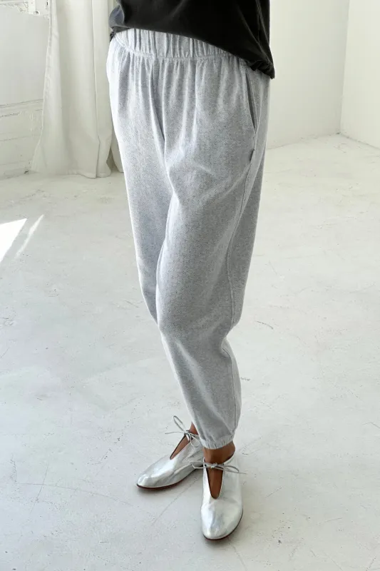 Pointelle Serene Joggers - Icy Grey sold by Le Bon Shoppe