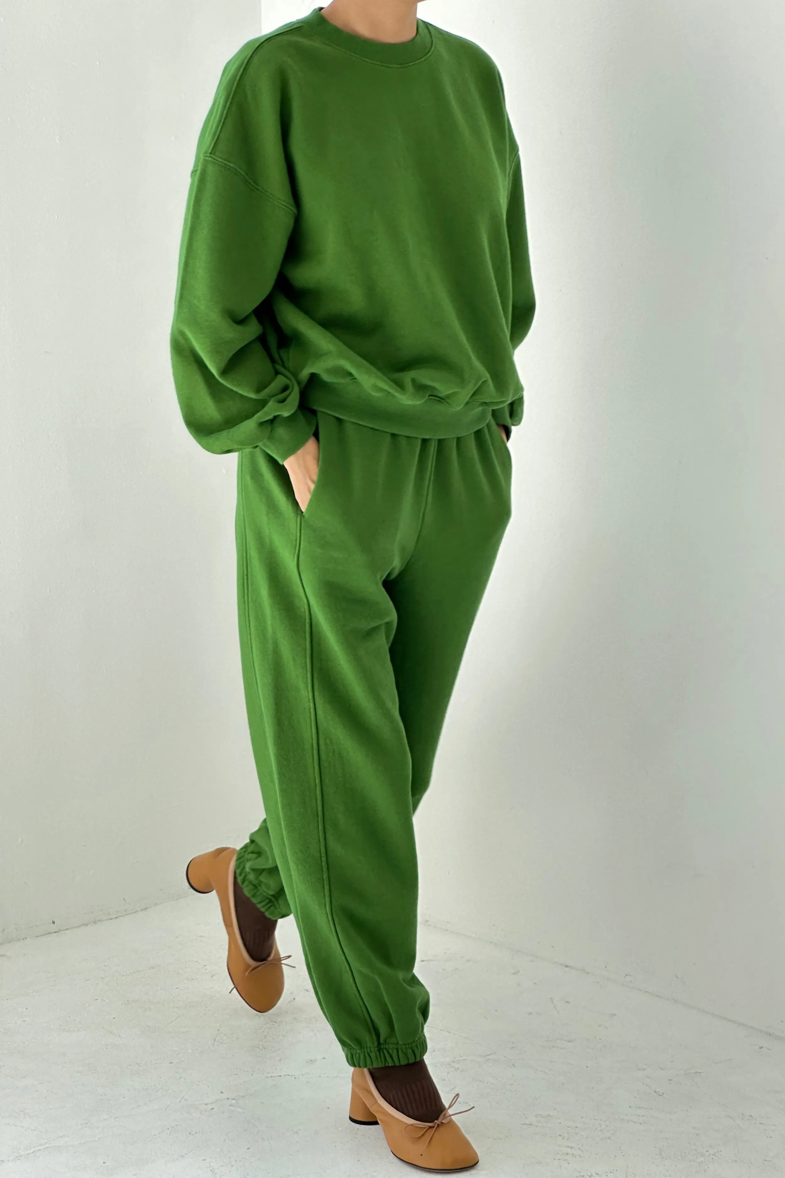 French Terry Core Sweatshirt - Avocado sold by Le Bon Shoppe product image thumbnail 3