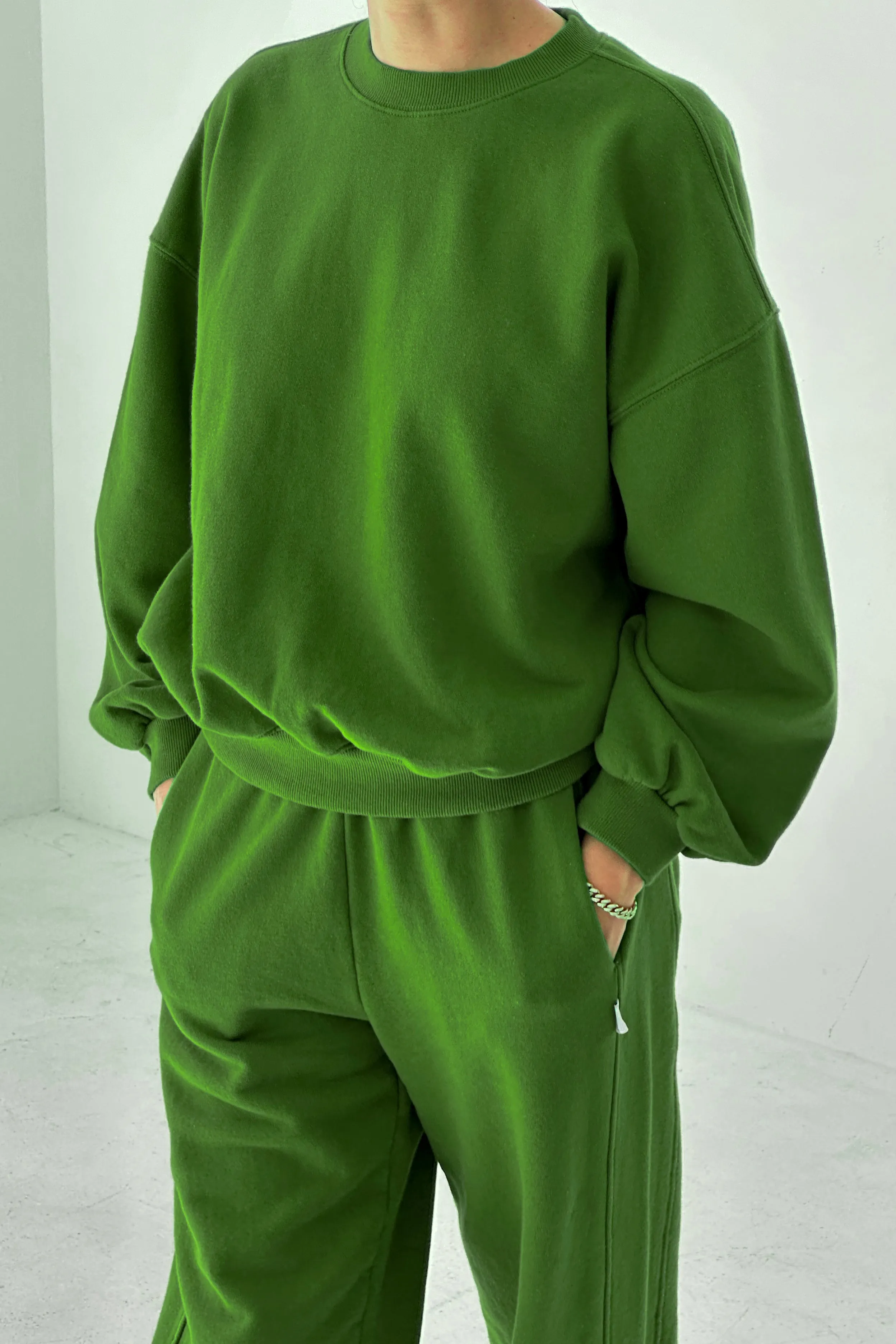 French Terry Core Sweatshirt - Avocado sold by Le Bon Shoppe