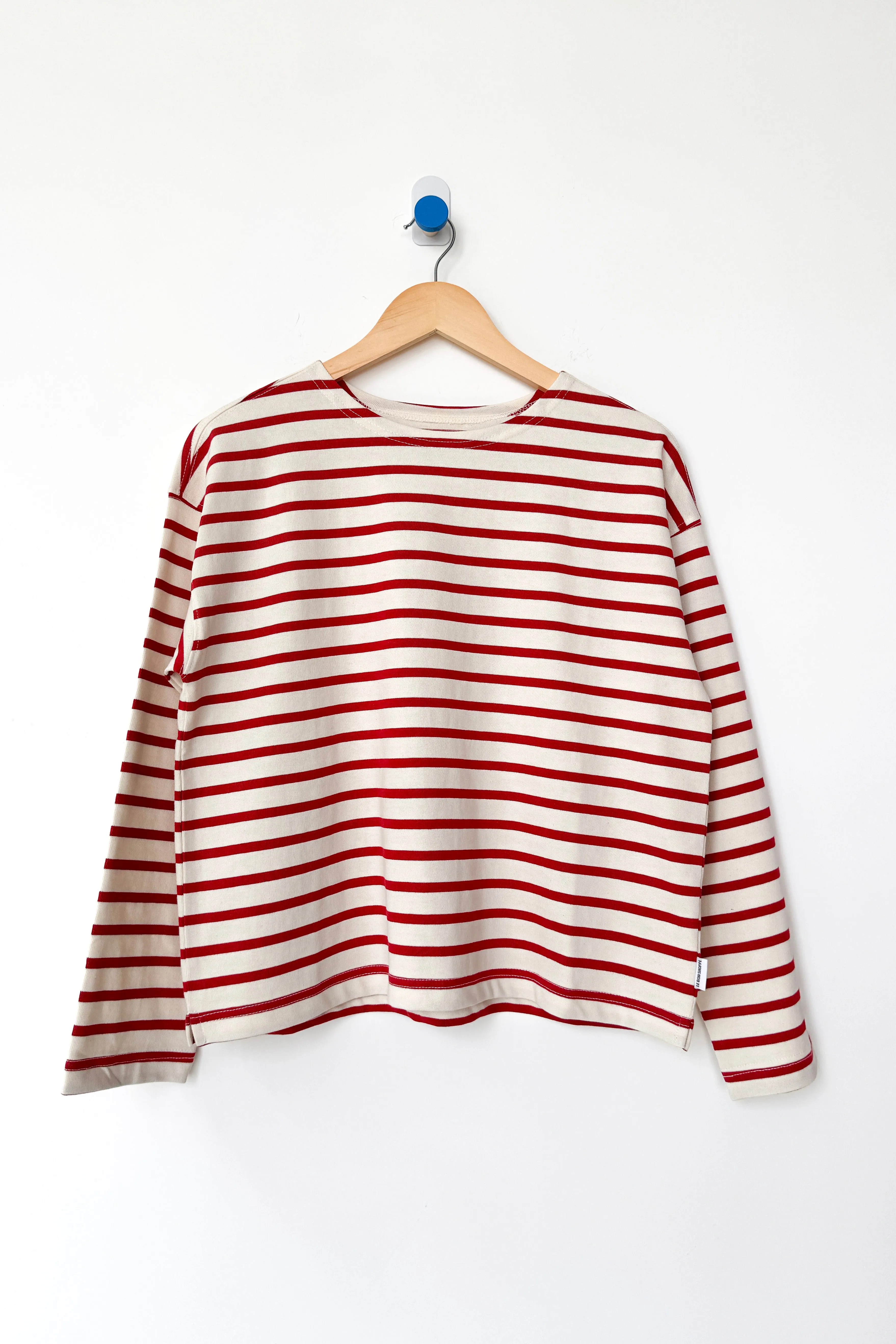 Sailor Top - Red Stripe sold by Le Bon Shoppe product image thumbnail 3