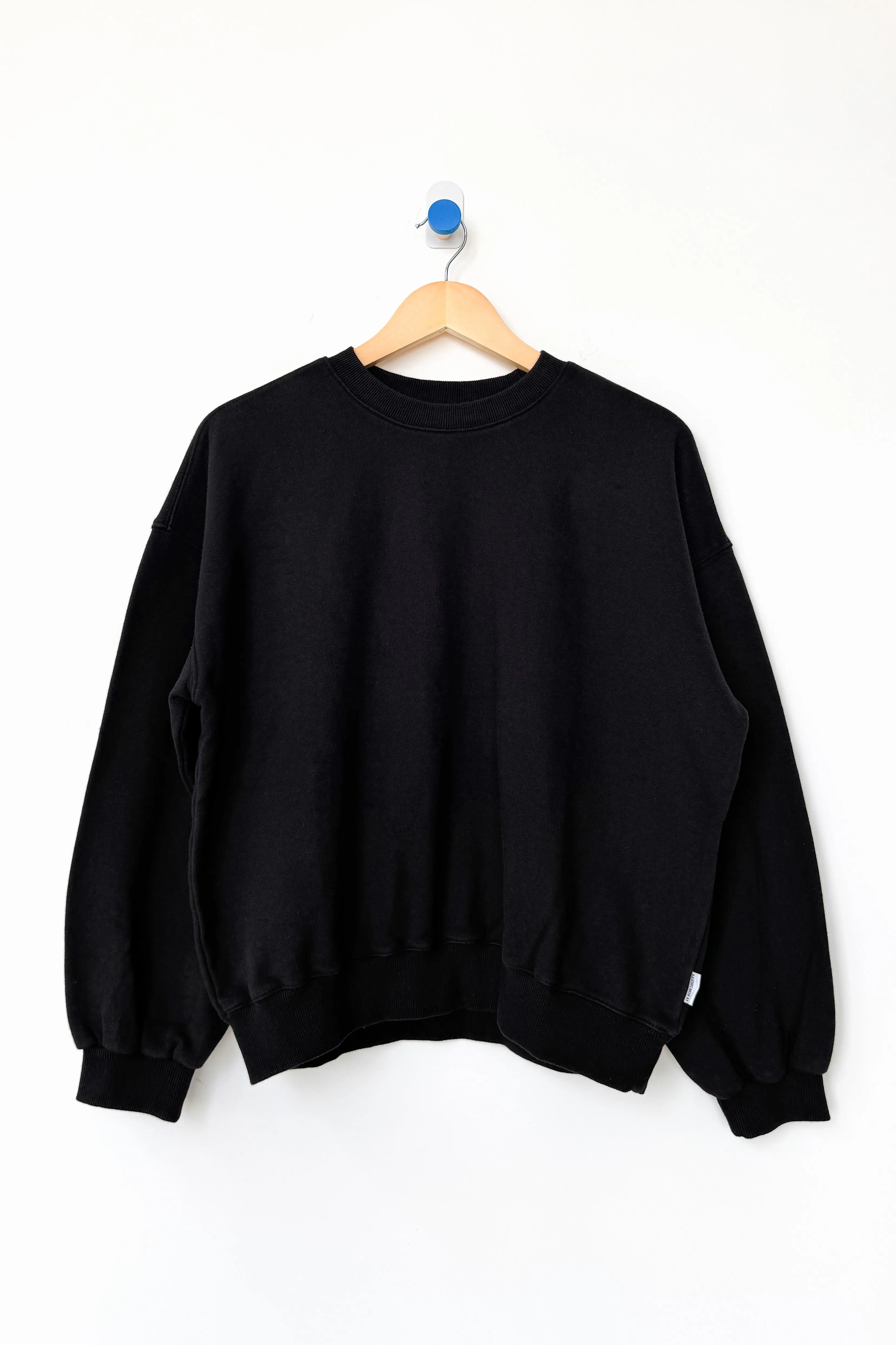 French Terry Core Sweatshirt - Black sold by Le Bon Shoppe product image thumbnail 3