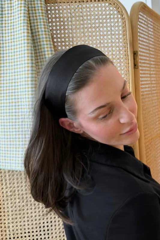 Oliva Headband - Ebony sold by Le Bon Shoppe