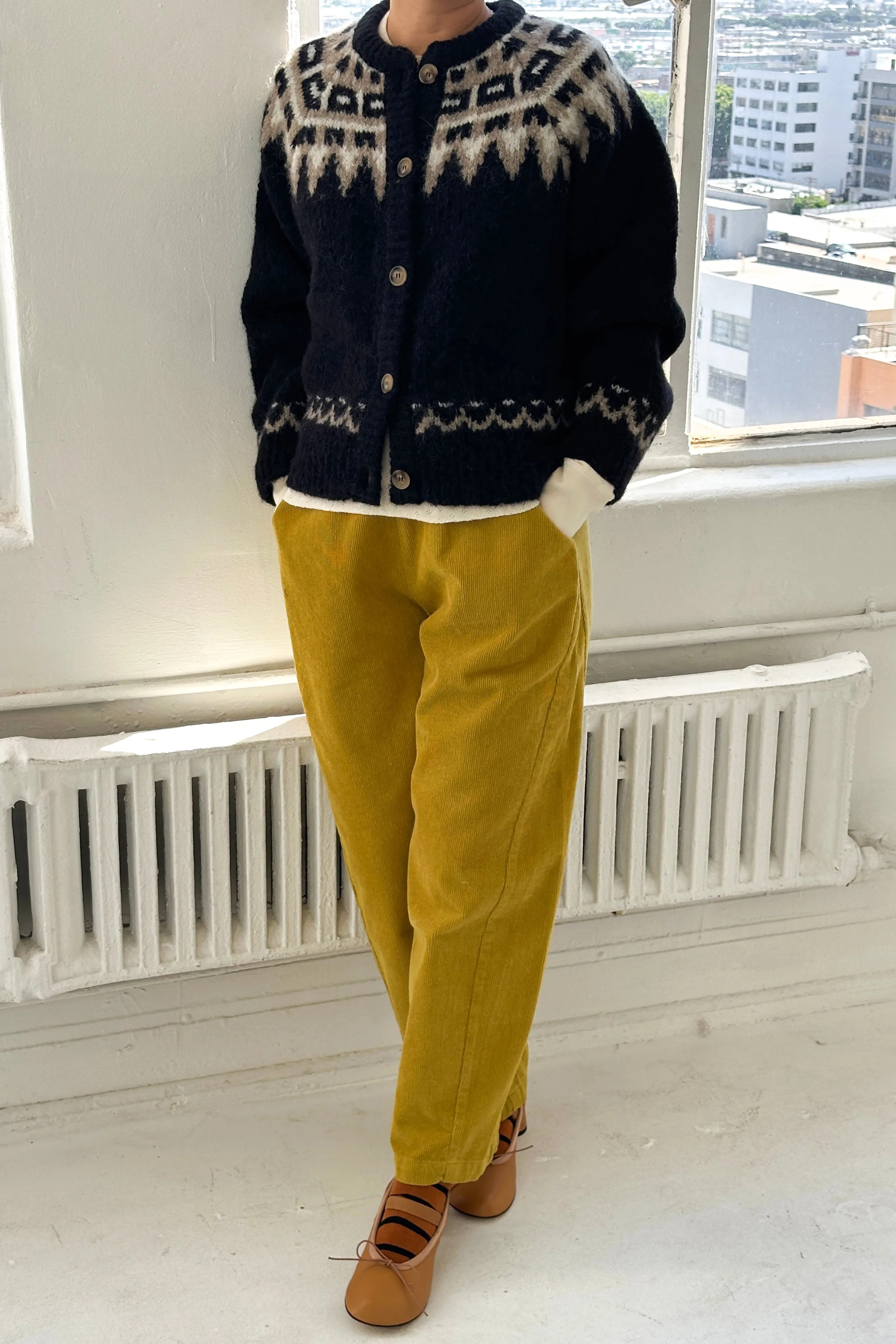 Alpaca Cabin Cardigan - Black sold by Le Bon Shoppe product image thumbnail 4