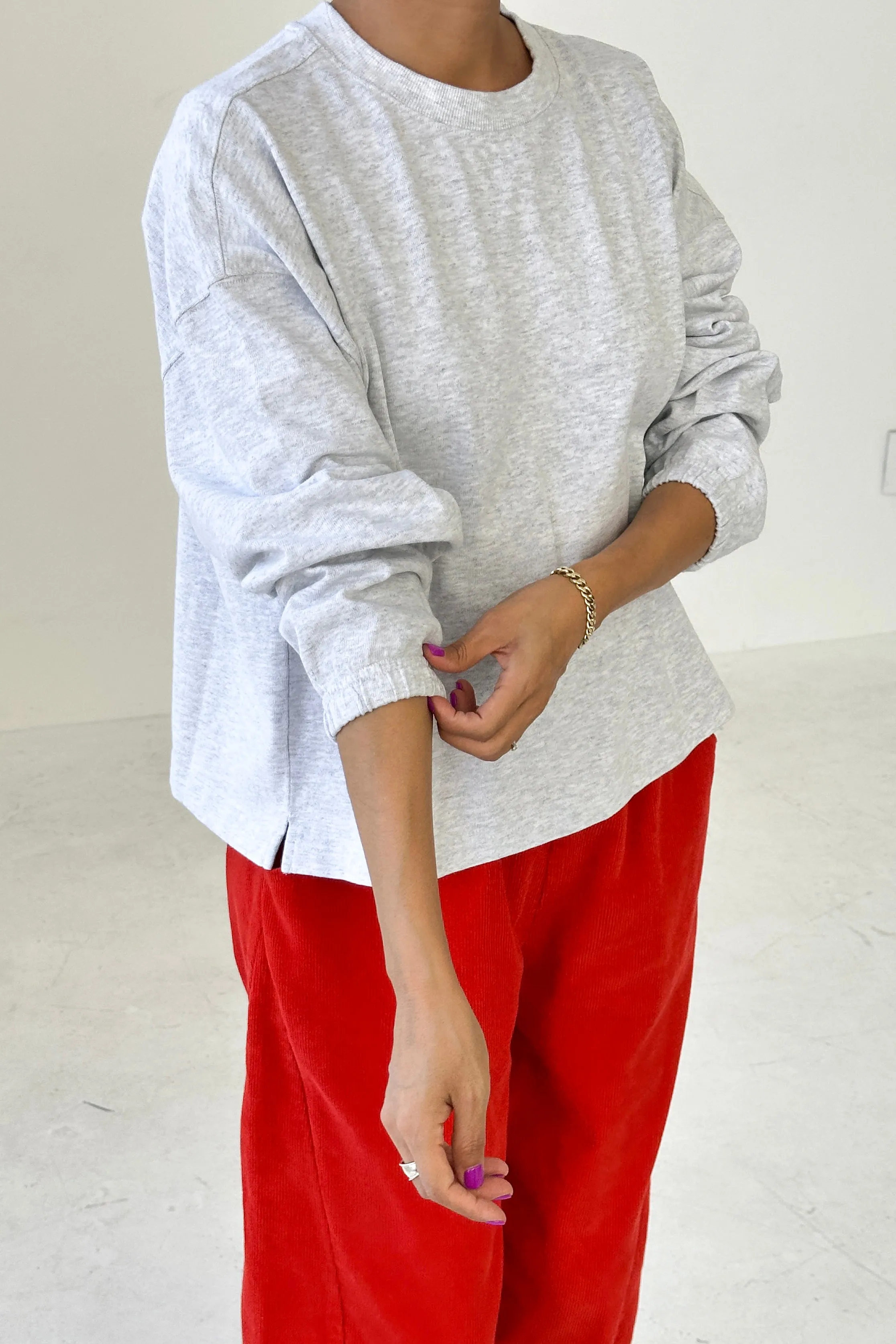 Naturelle Tee - Icy Grey sold by Le Bon Shoppe product image thumbnail 3