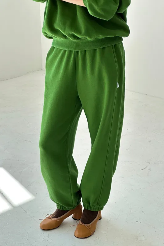French Terry Balloon Pants - Avocado sold by Le Bon Shoppe