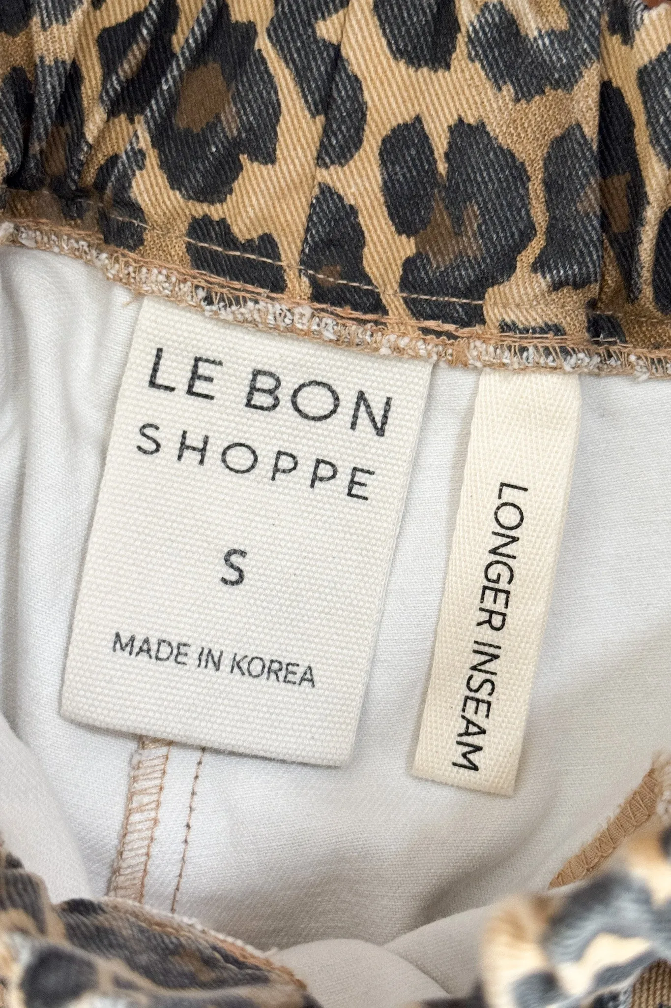Long Arc Pants - Leopard sold by Le Bon Shoppe product image thumbnail 5