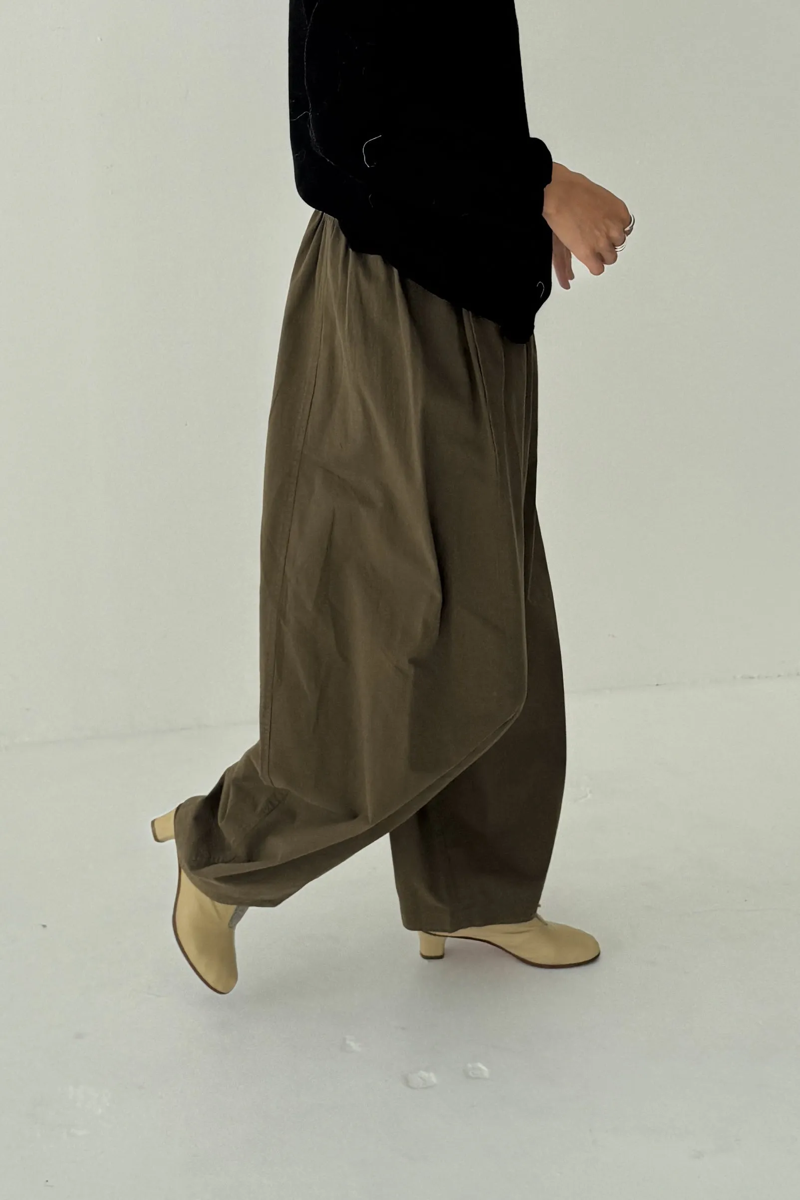 Parachute Pants - Olive sold by Le Bon Shoppe product image thumbnail 3
