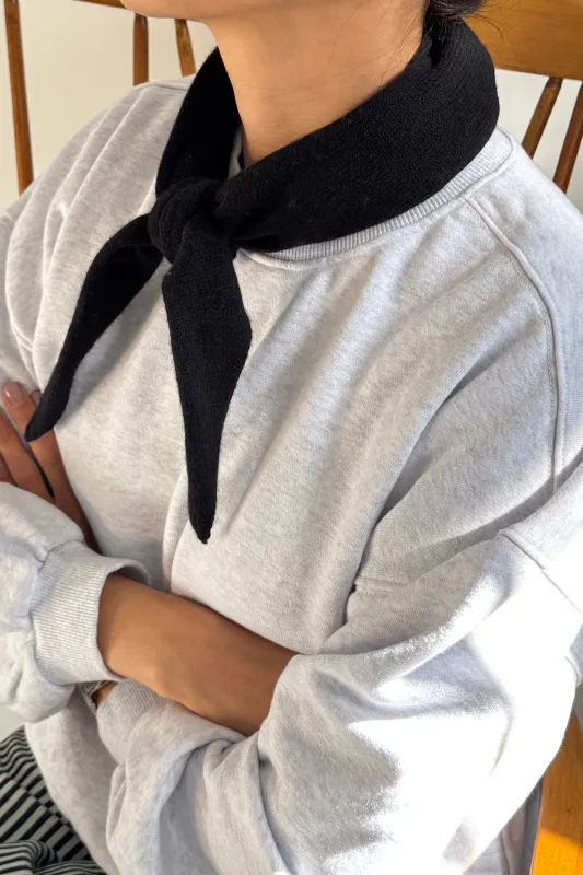 Cashmere Bandana - Black sold by Le Bon Shoppe