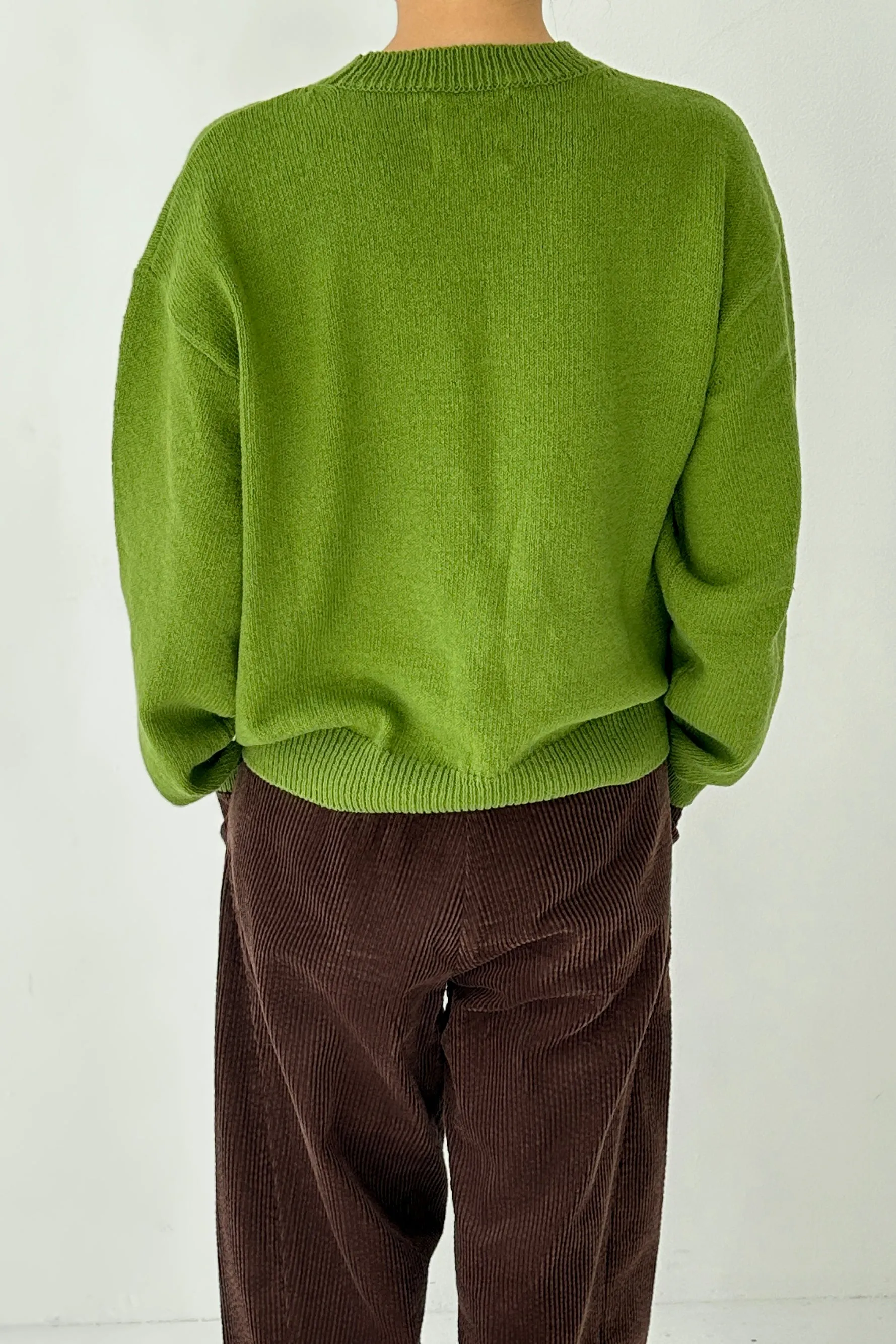 Milo Cotton Sweater - Avocado sold by Le Bon Shoppe product image thumbnail 3