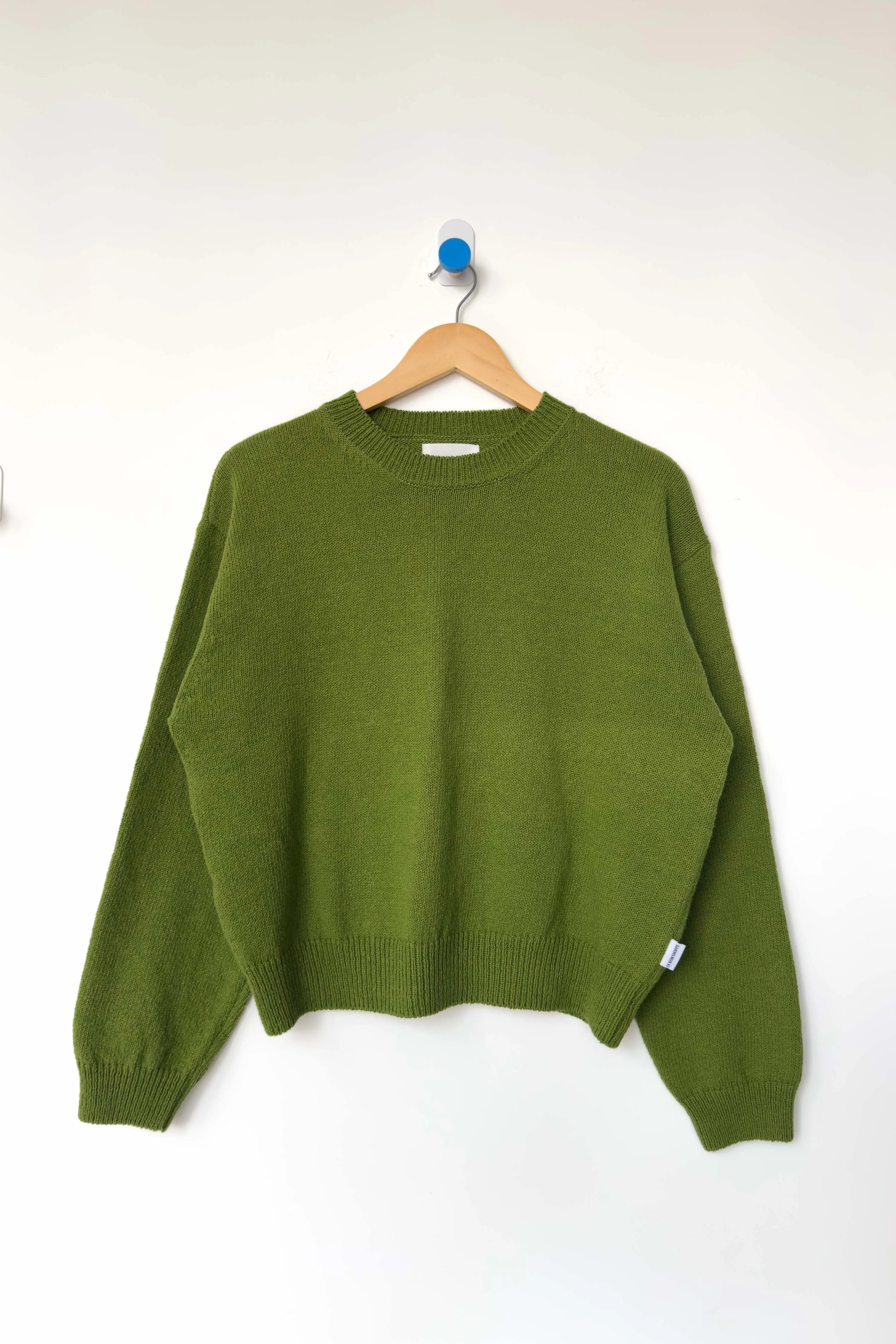 Milo Cotton Sweater - Avocado sold by Le Bon Shoppe product image thumbnail 4