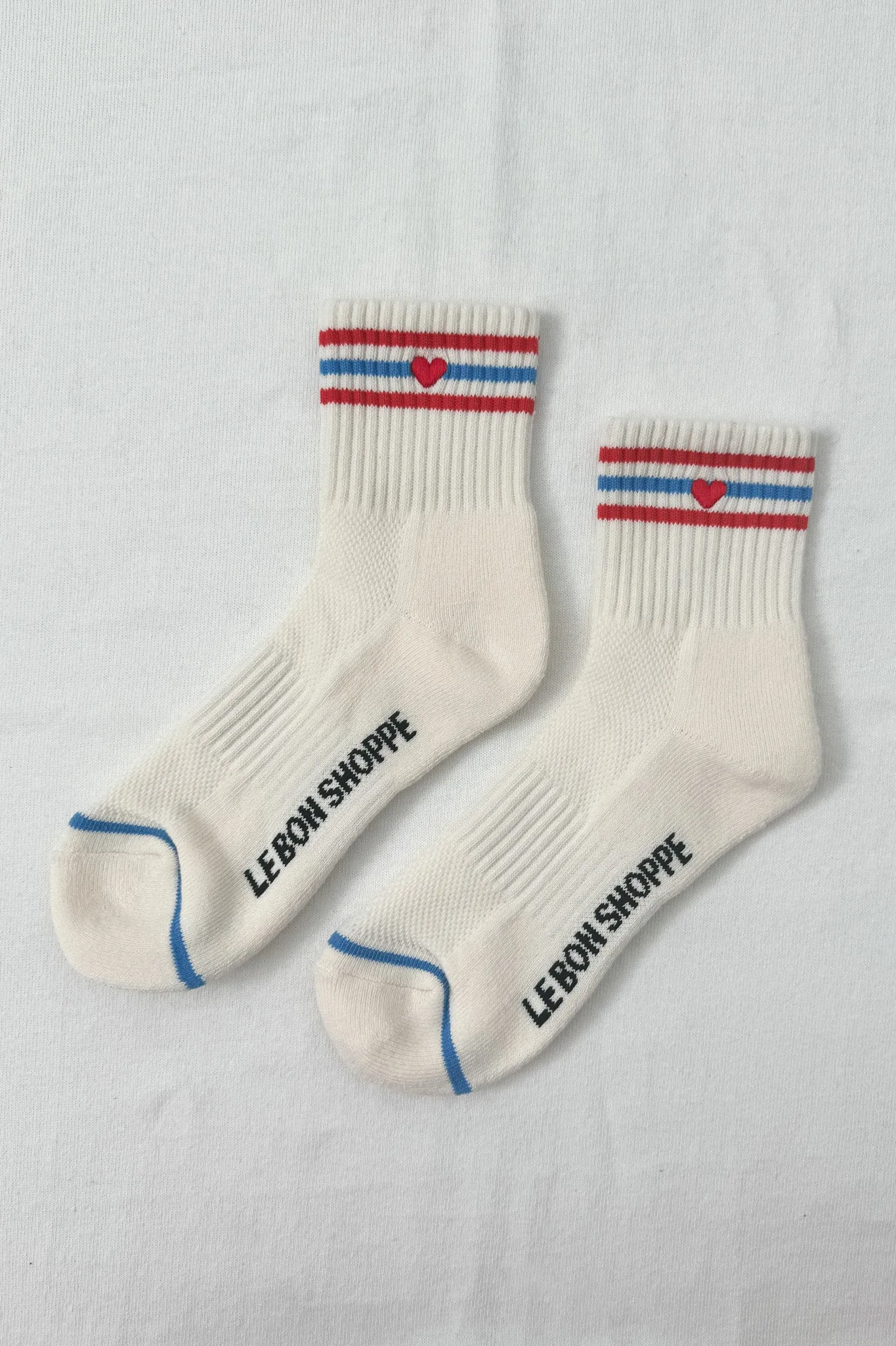 Embroidered Girlfriend Socks - LECHE + HEART sold by Le Bon Shoppe product image thumbnail 4