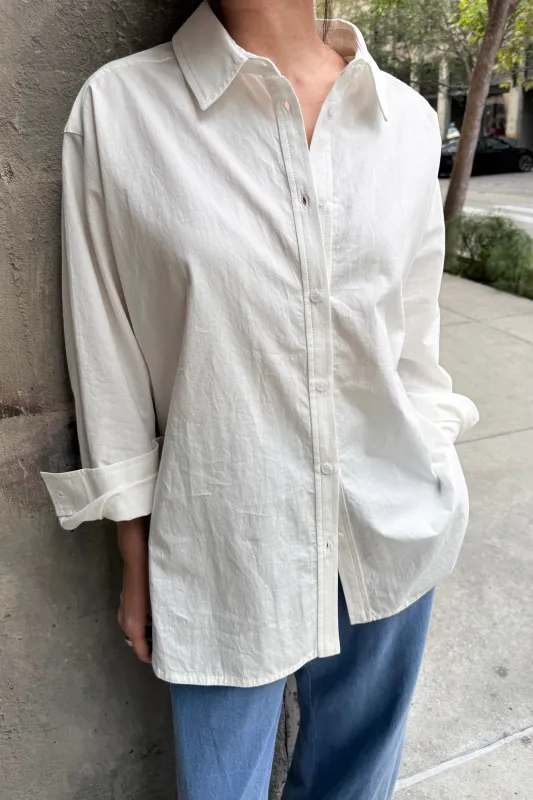 Light Weight Owen Shirt - White sold by Le Bon Shoppe