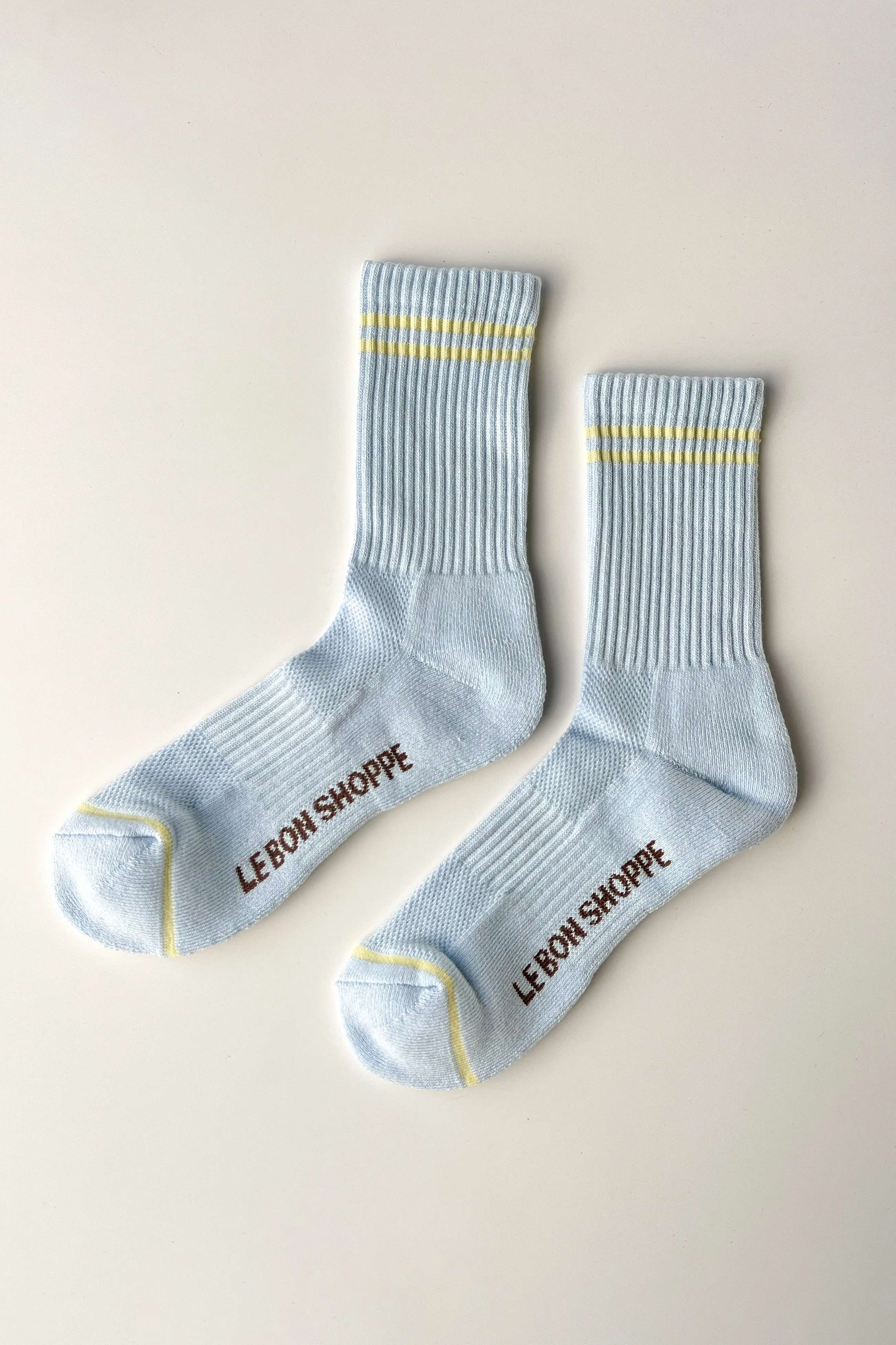 Boyfriend Socks - Pastel Sky sold by Le Bon Shoppe product image thumbnail 5
