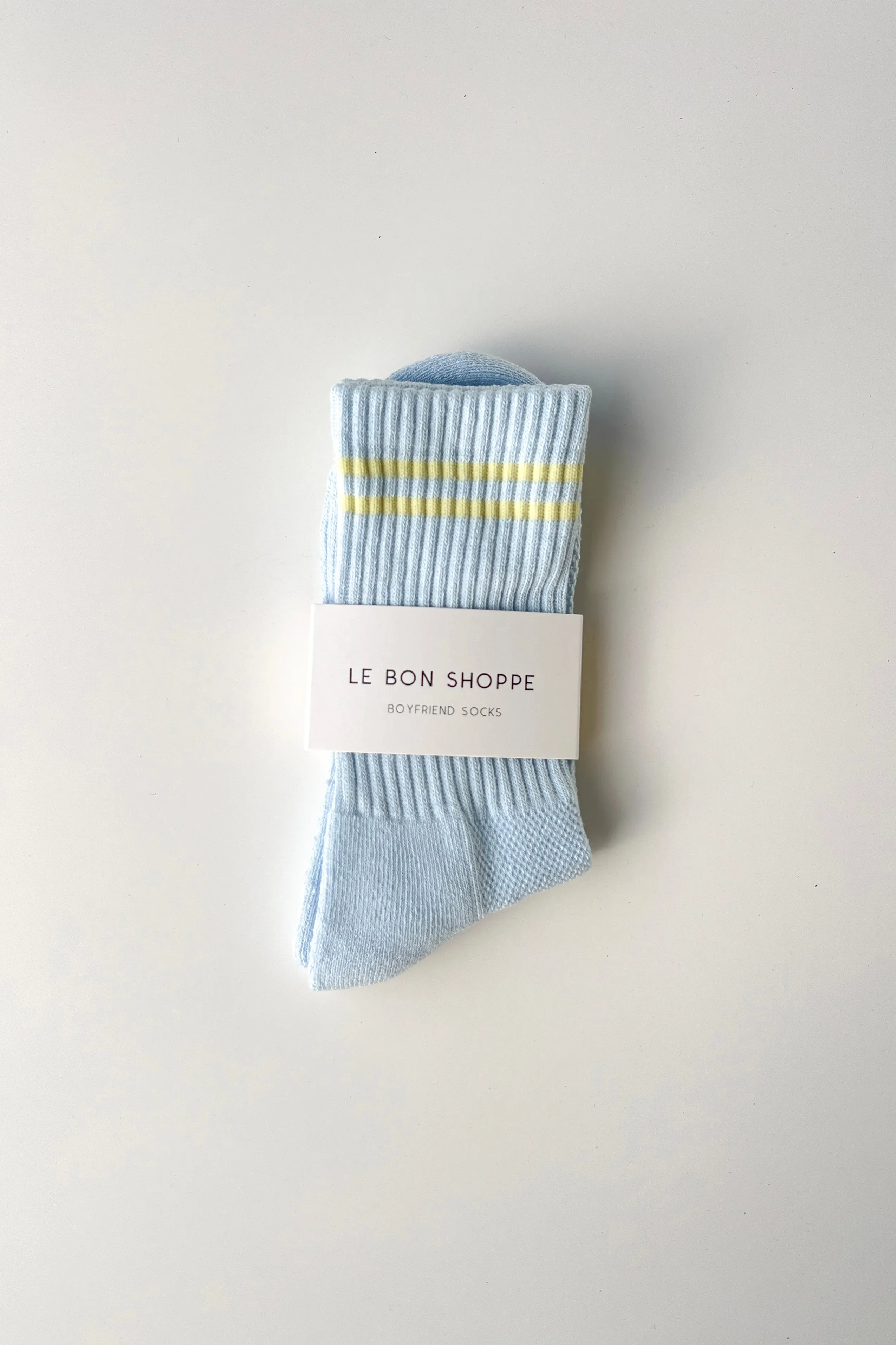 Boyfriend Socks - Pastel Sky sold by Le Bon Shoppe product image thumbnail 4