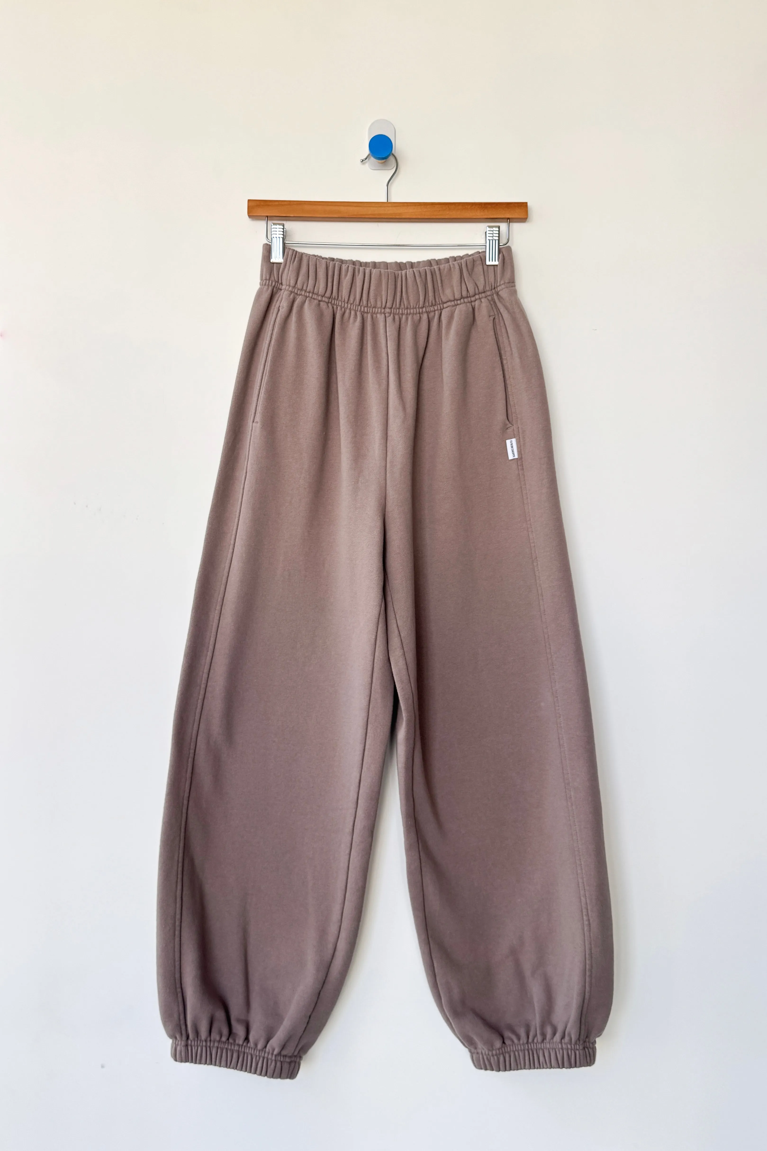 French Terry Balloon Pants - Mushroom sold by Le Bon Shoppe product image thumbnail 4