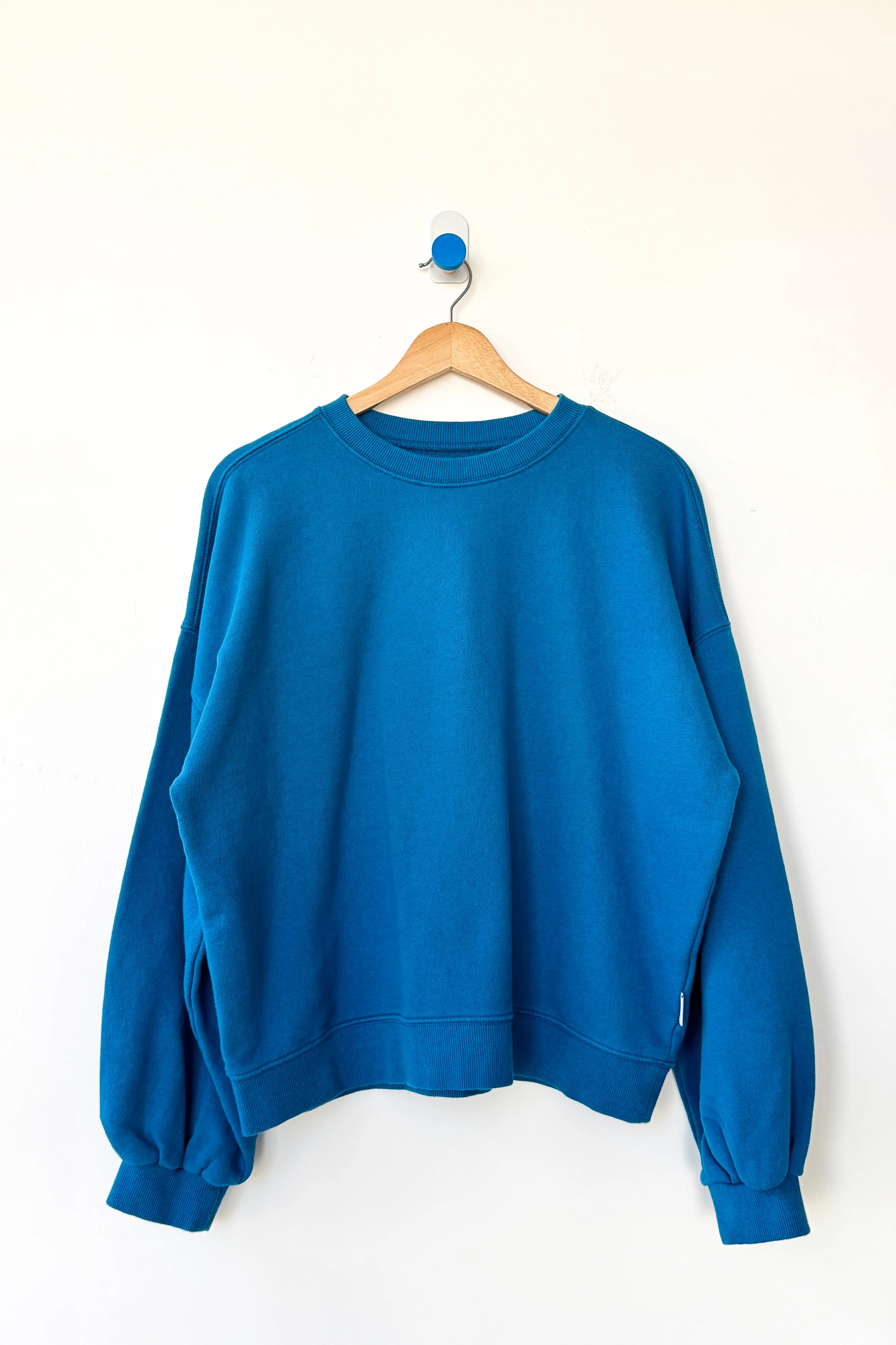 French Terry Core Sweatshirt - Teal Blue sold by Le Bon Shoppe product image thumbnail 4