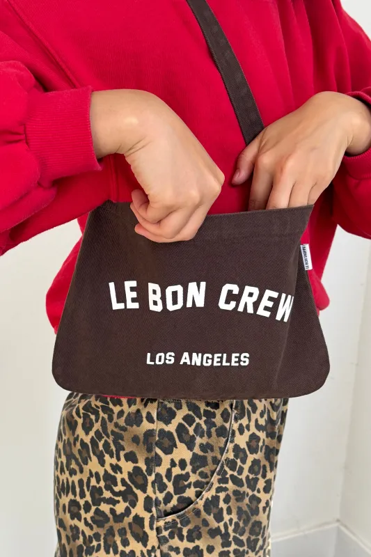 Petite Happy Carry Bag - Umber + White sold by Le Bon Shoppe