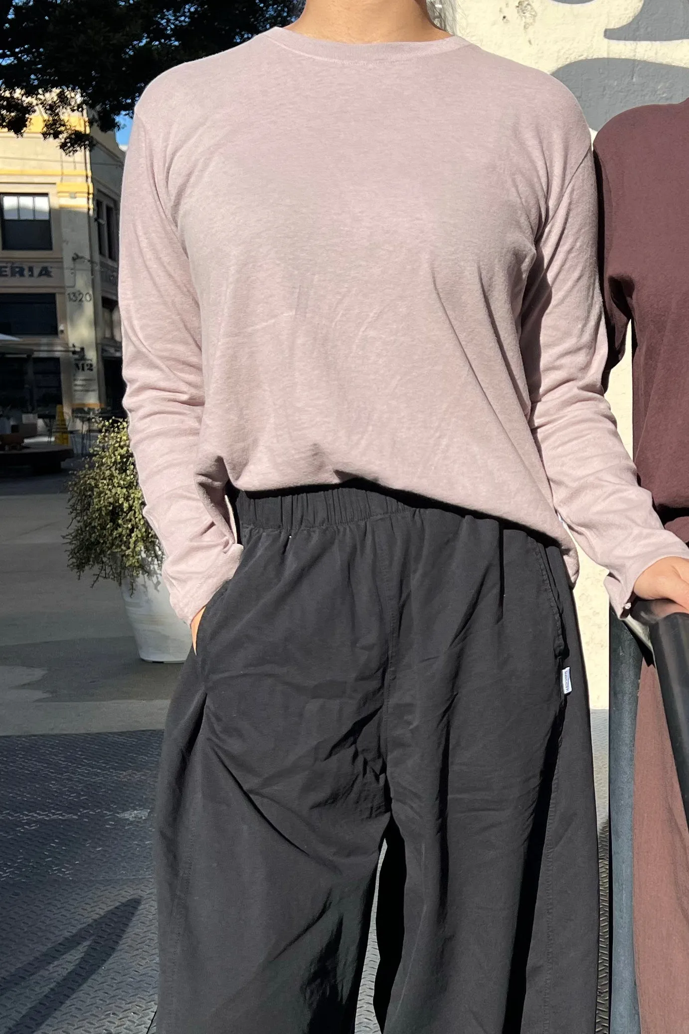 Foundation Long Sleeve Tee - Mushroom sold by Le Bon Shoppe product image thumbnail 3